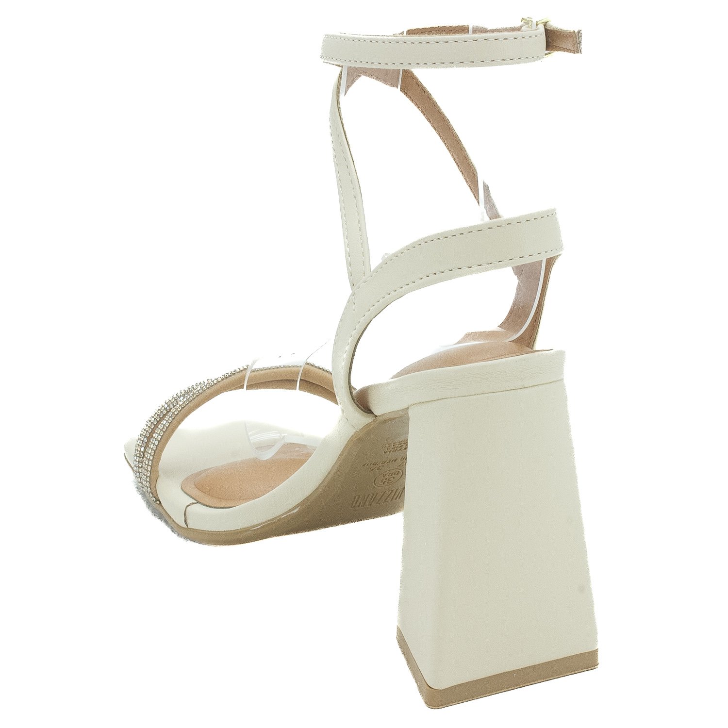 Sandália Feminina Vizzano 6464.145 - Bege Branco 3