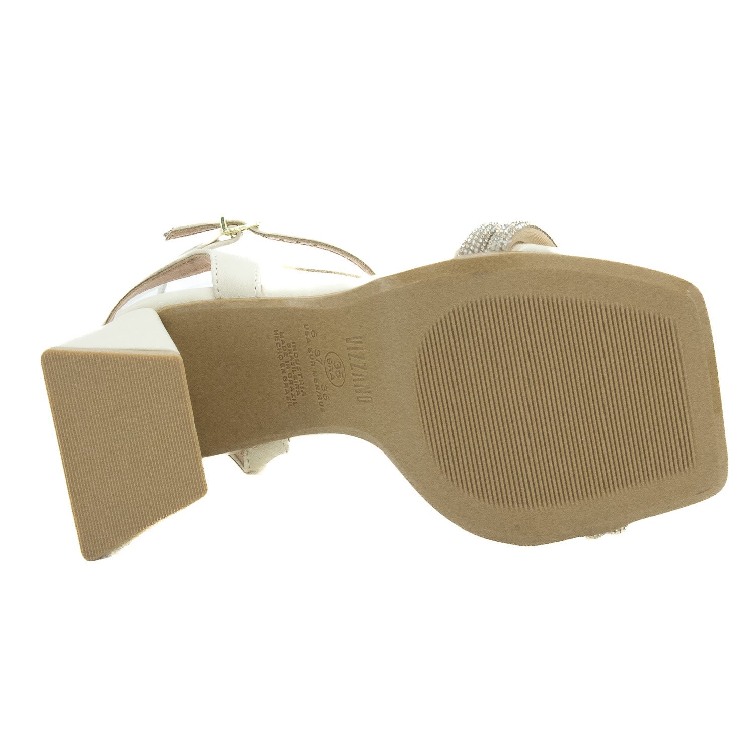 Sandália Feminina Vizzano 6464.145 - Bege Branco 4