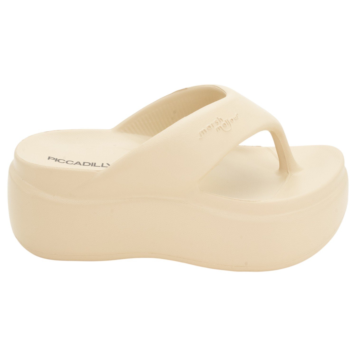 Chinelo Feminino Piccadilly Marshmallow - Bege