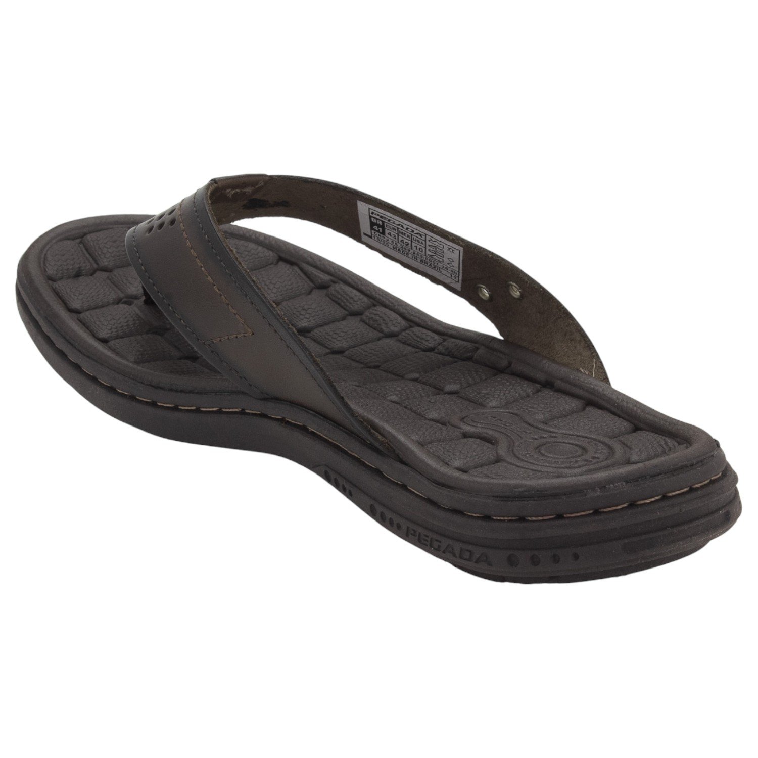 Chinelo Masculino Pegada 131221-02 - Marrom Marrom 3