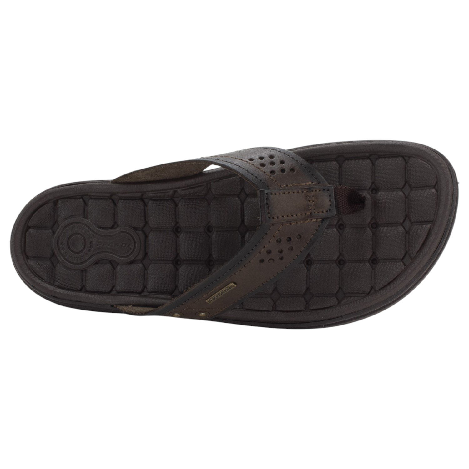 Chinelo Masculino Pegada 131221-02 - Marrom Marrom 5