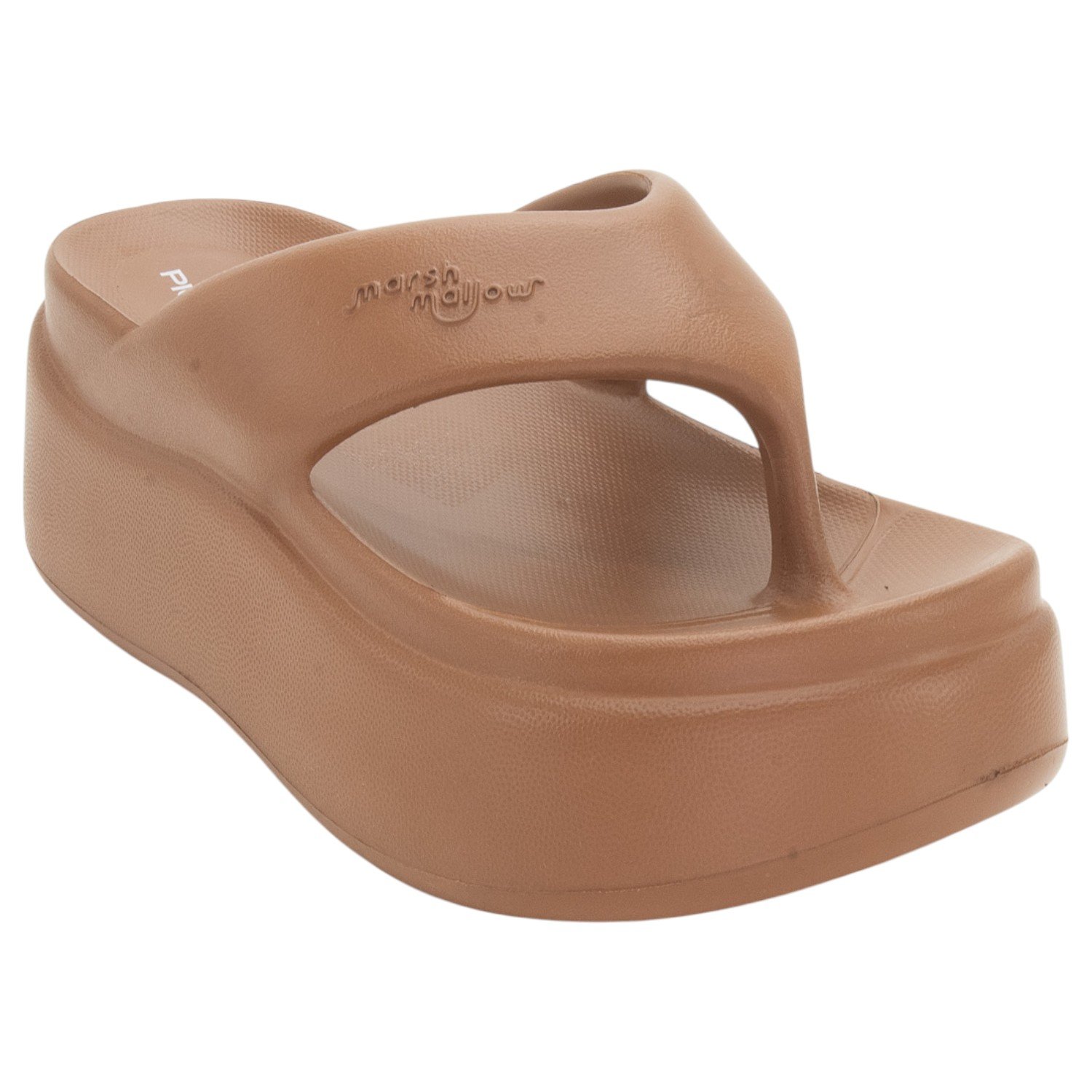 Chinelo Feminino Piccadilly Marshmallow - Marrom Marrom 2