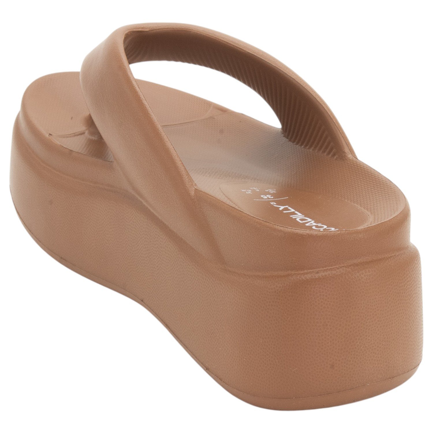 Chinelo Feminino Piccadilly Marshmallow - Marrom Marrom 3