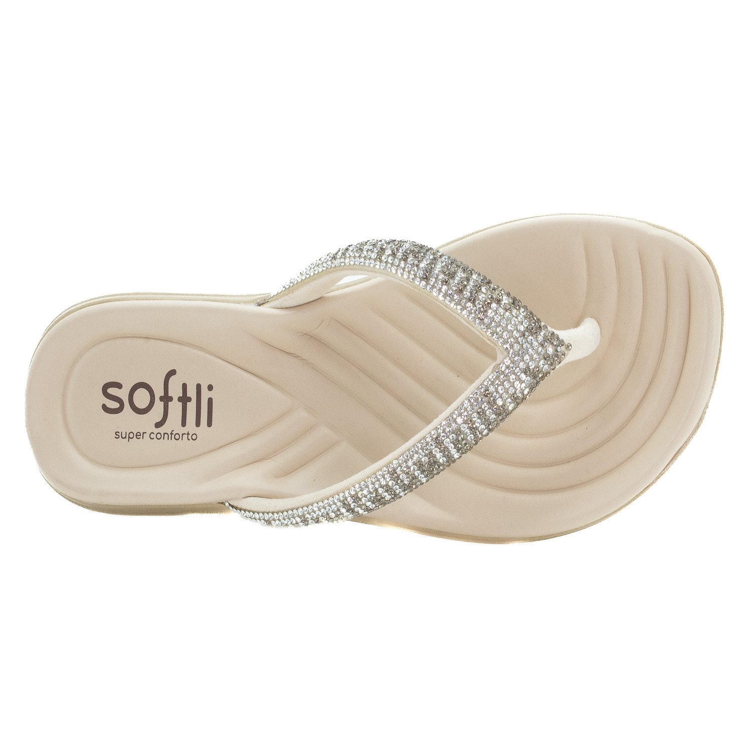 Tamanco Feminino Softli 10005.10259 - Nude Branco 5