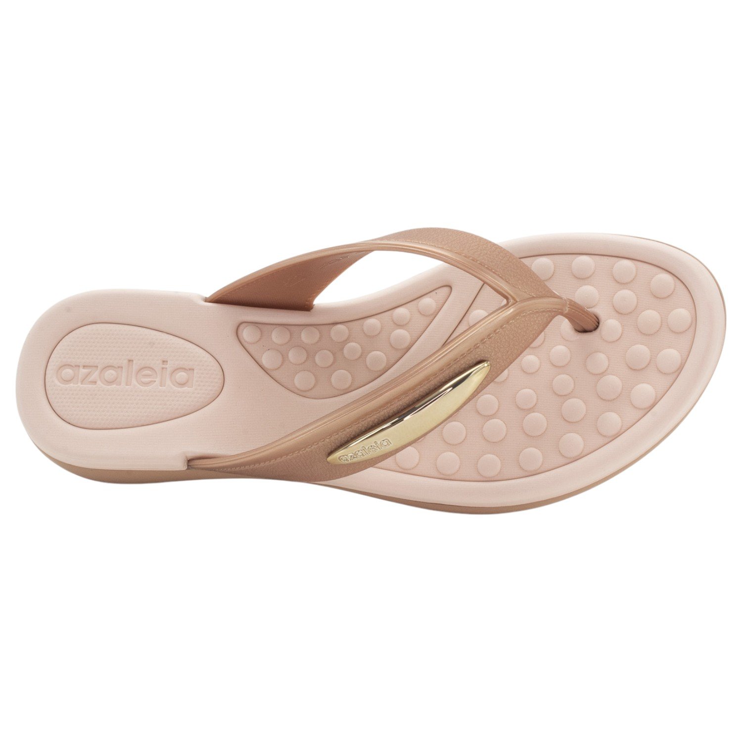 Tamanco Feminino Azaleia Cleo - Nude Marrom 5