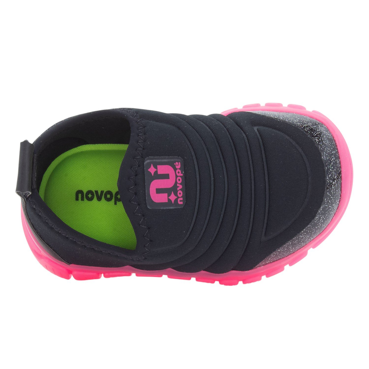 Tênis Infantil Menina Novopé 99001204 - Preto Preto 5