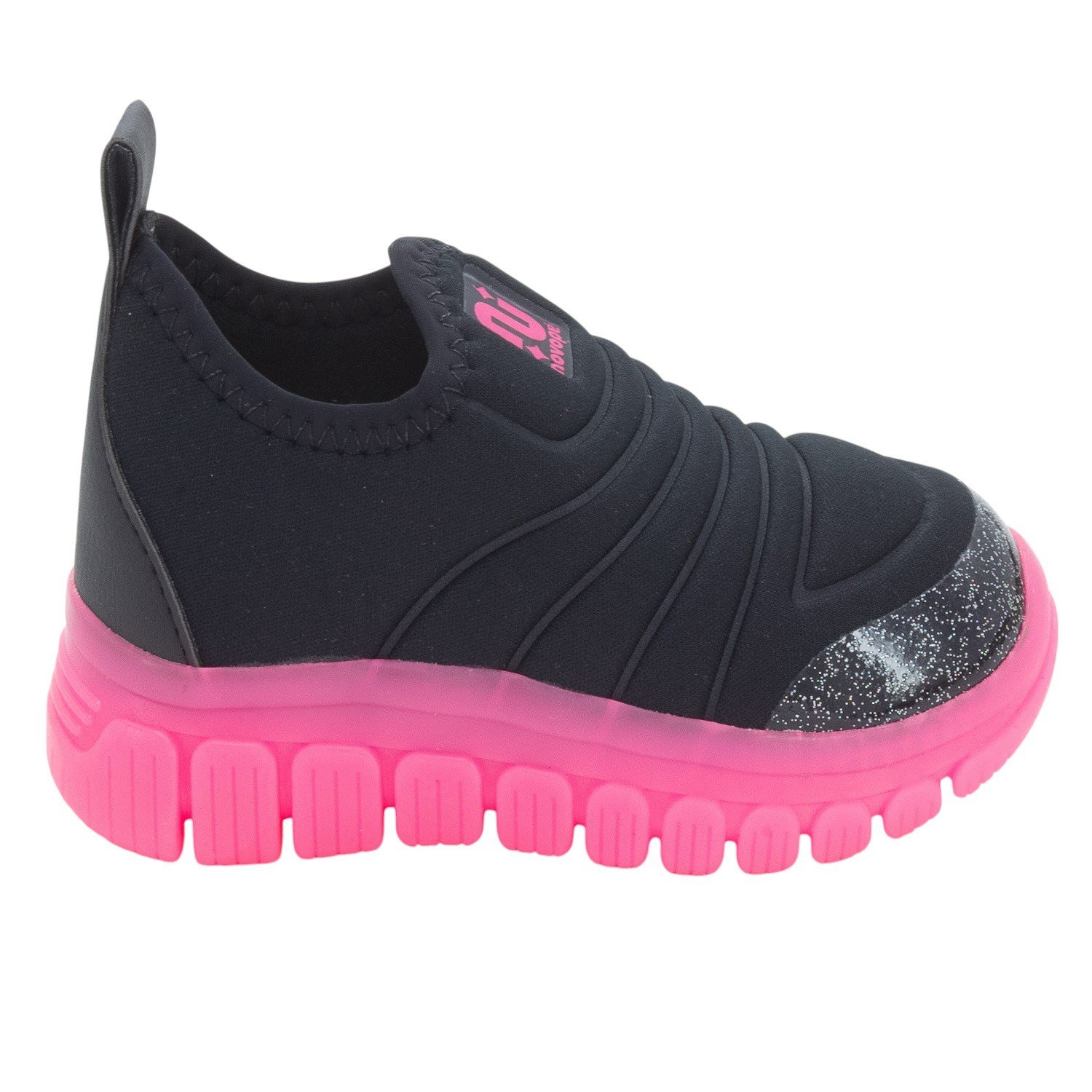 Tênis Infantil Menina Novopé 99001204 - Preto