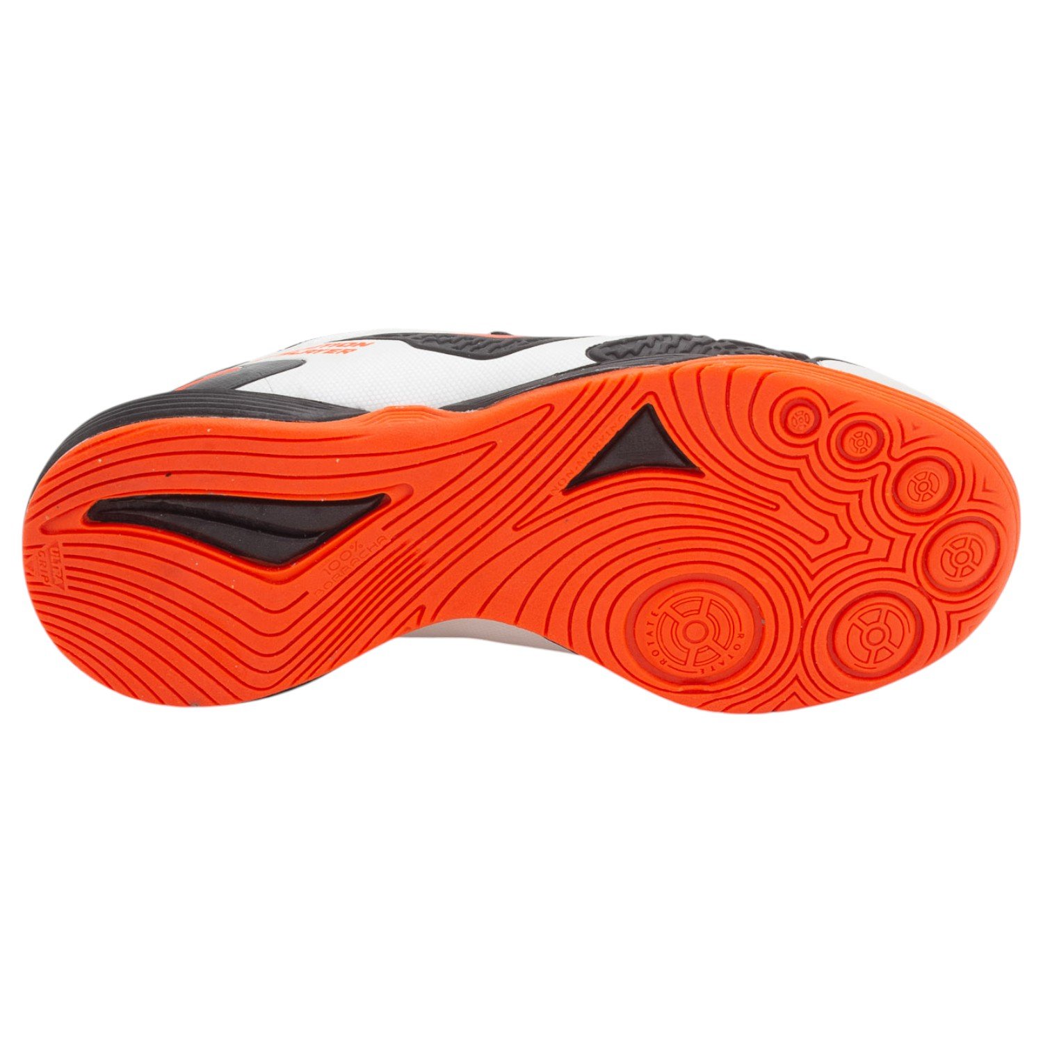 Chuteira Futsal Infantil Menino Penalty Evolution Player Y-1 - Branco Preto 4