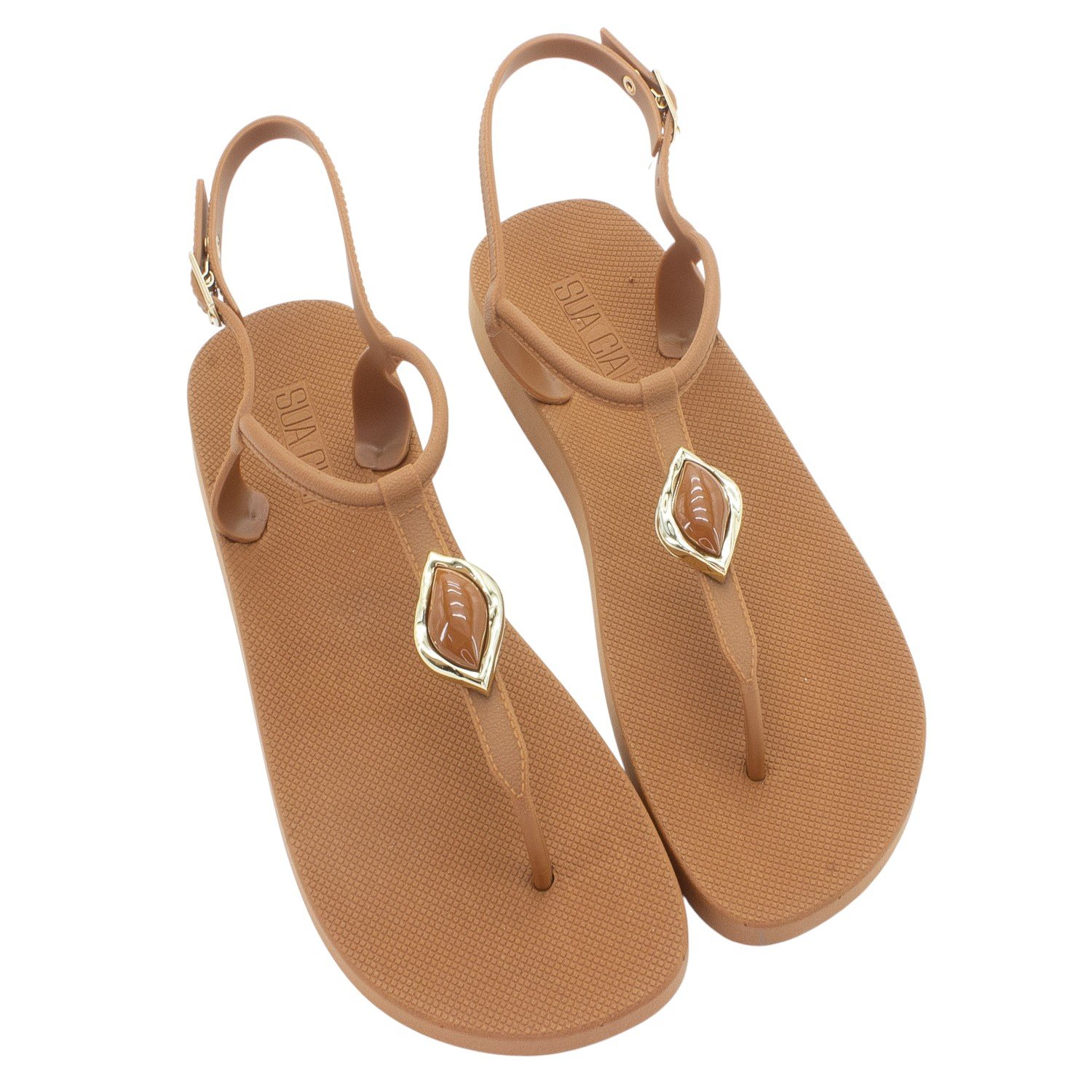 Sandália Feminina Sua Cia 8515.17030 - Marrom