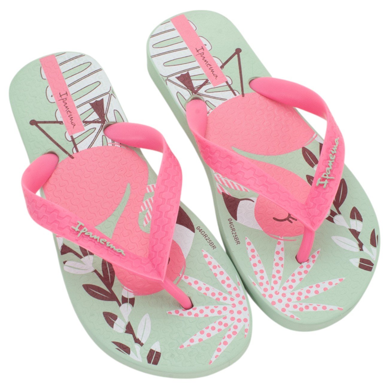 Chinelo Infantil Menina Ipanema Fantasia - Verde