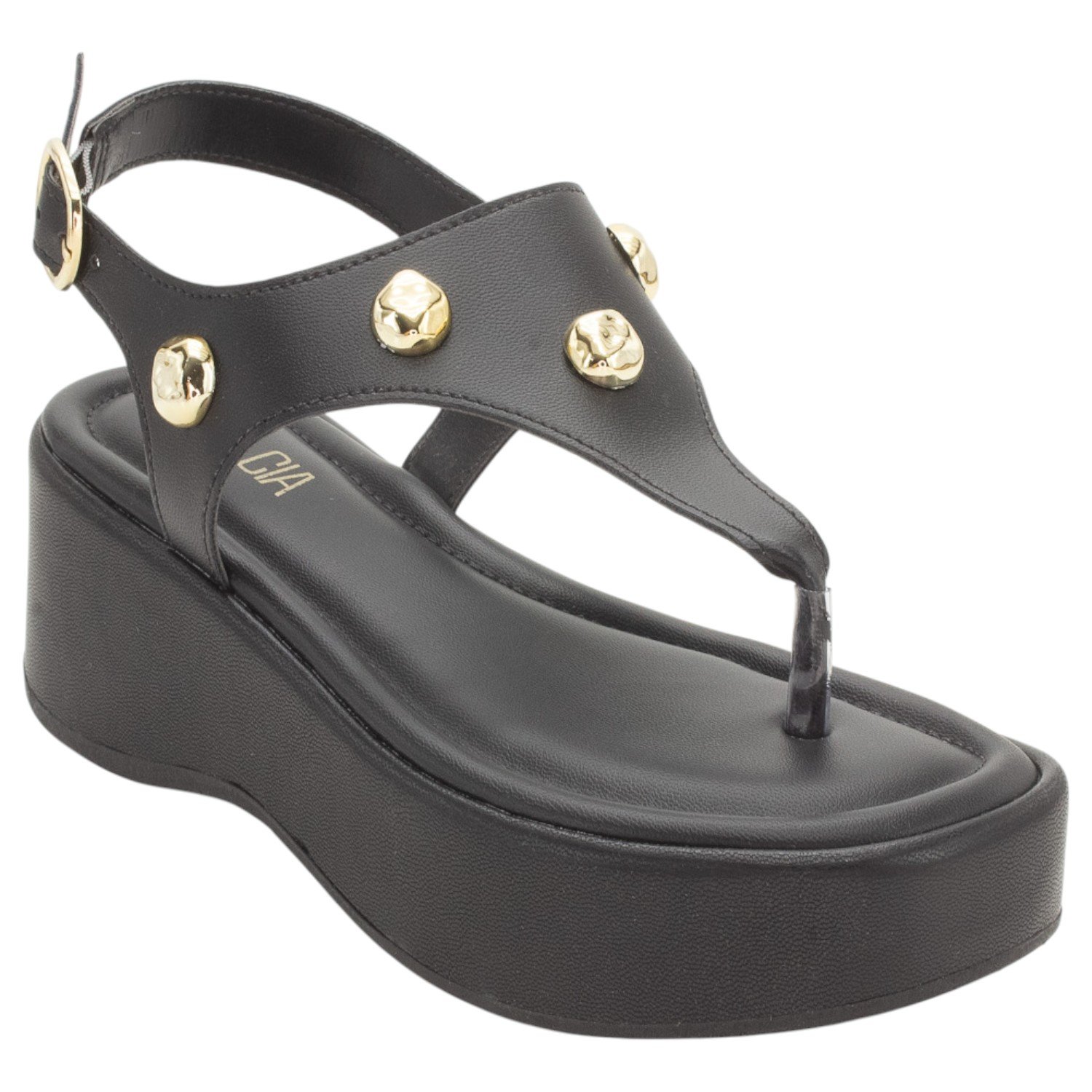 Sandália Feminina Sua Cia 8409.16233 - Preto Preto 2