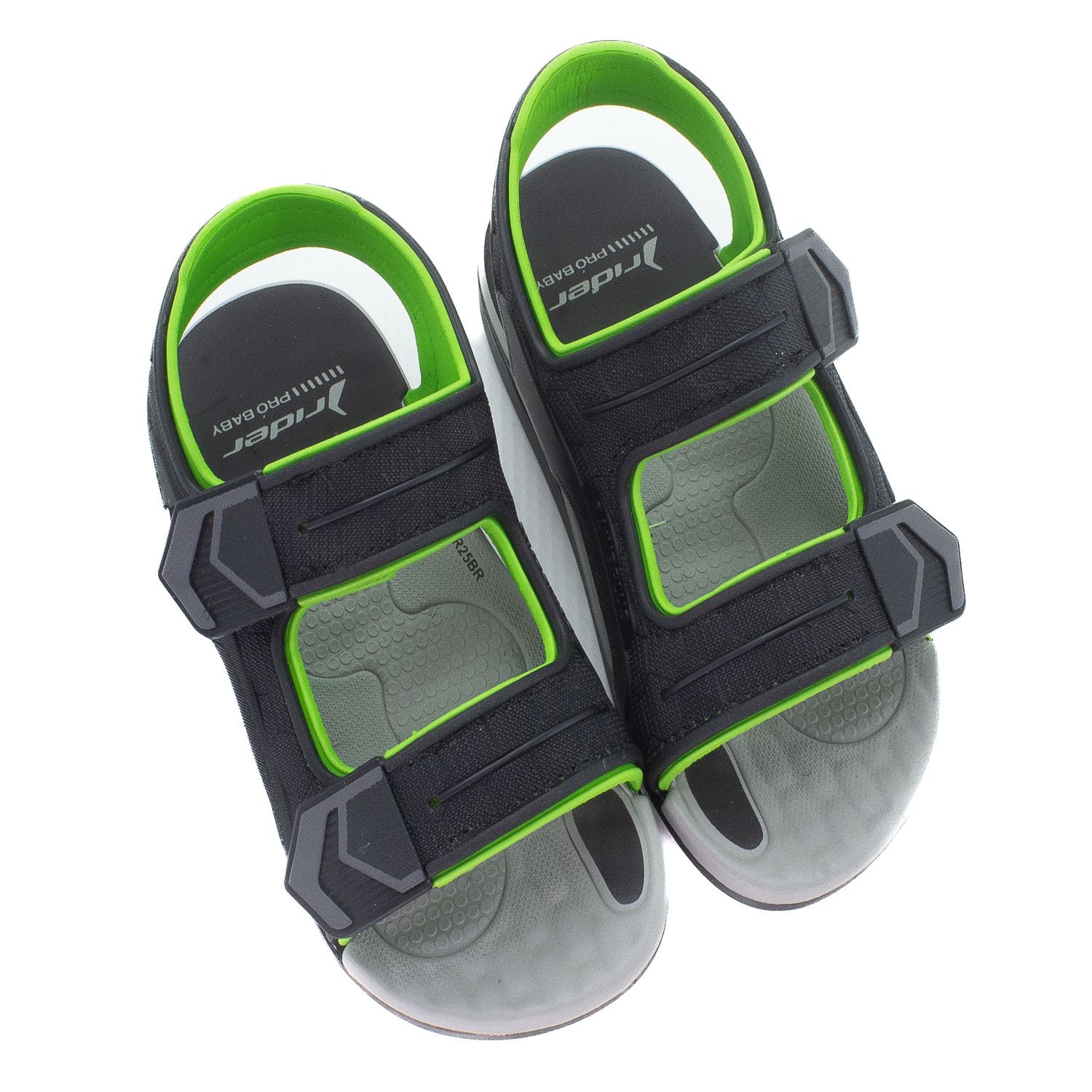 Sandália Infantil Menino Rider R Line Plus II - Preto