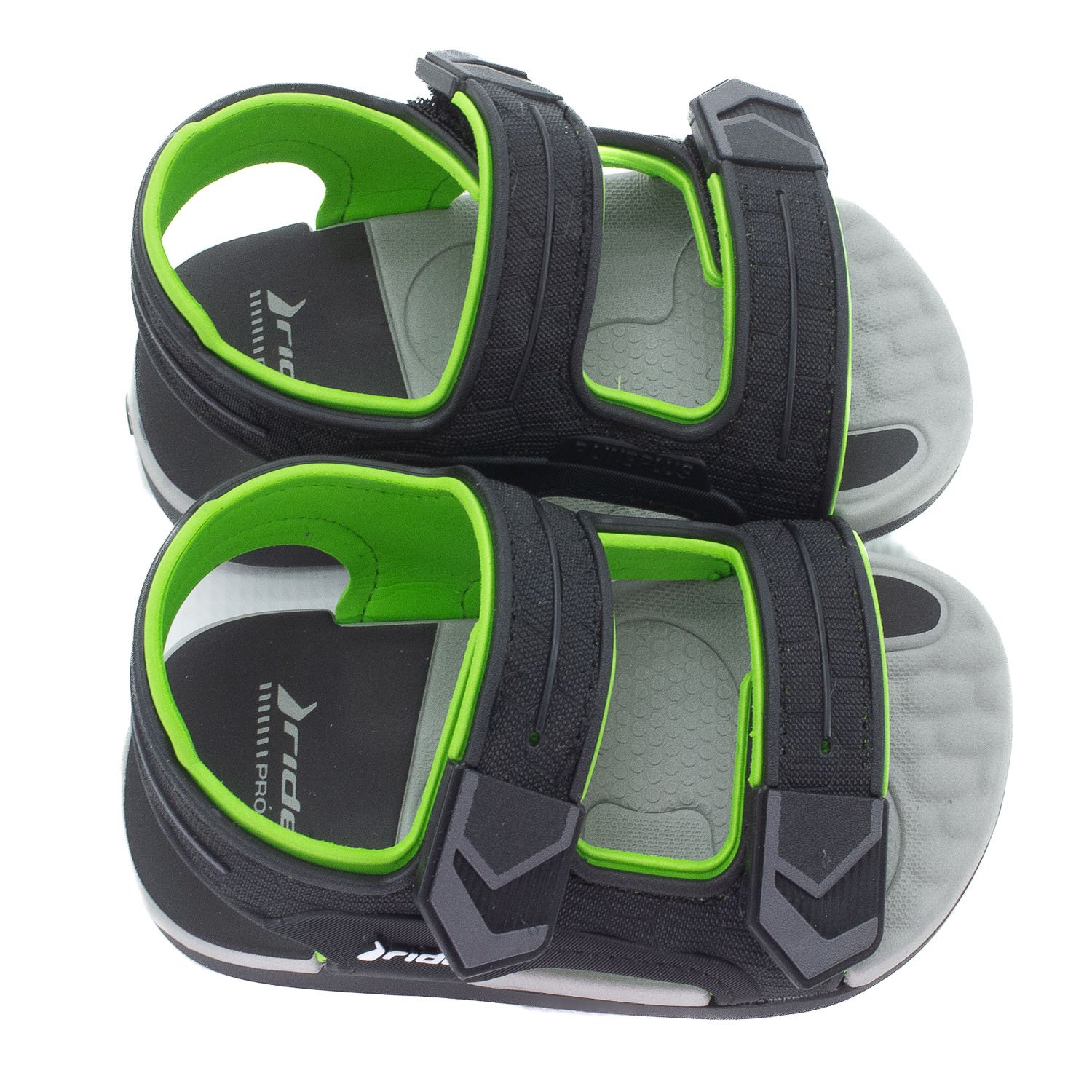 Sandália Infantil Menino Rider R Line Plus II - Preto Preto 2