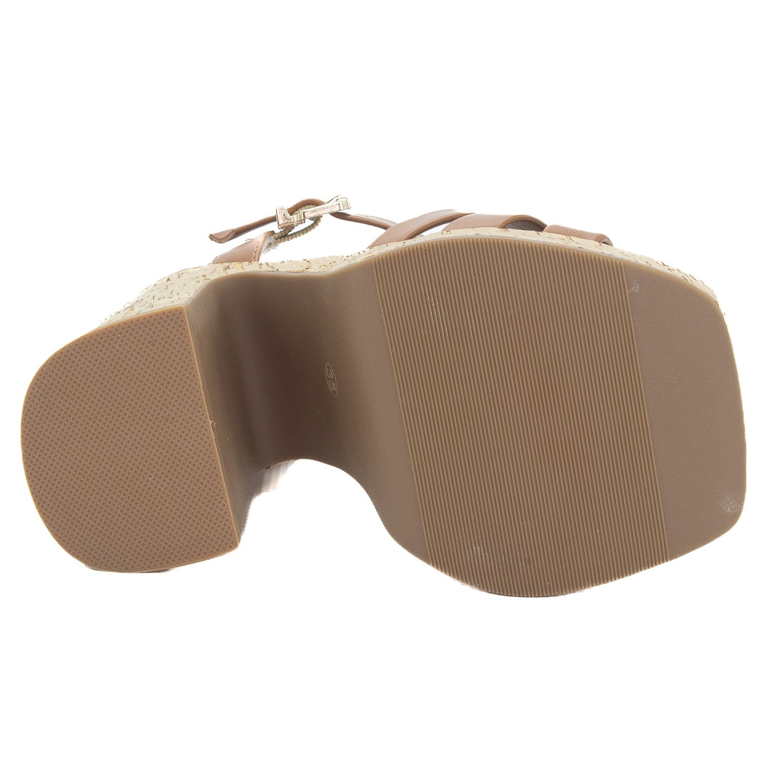 Sandália Feminina Ramarim 25-35204 - Marrom Marrom 4