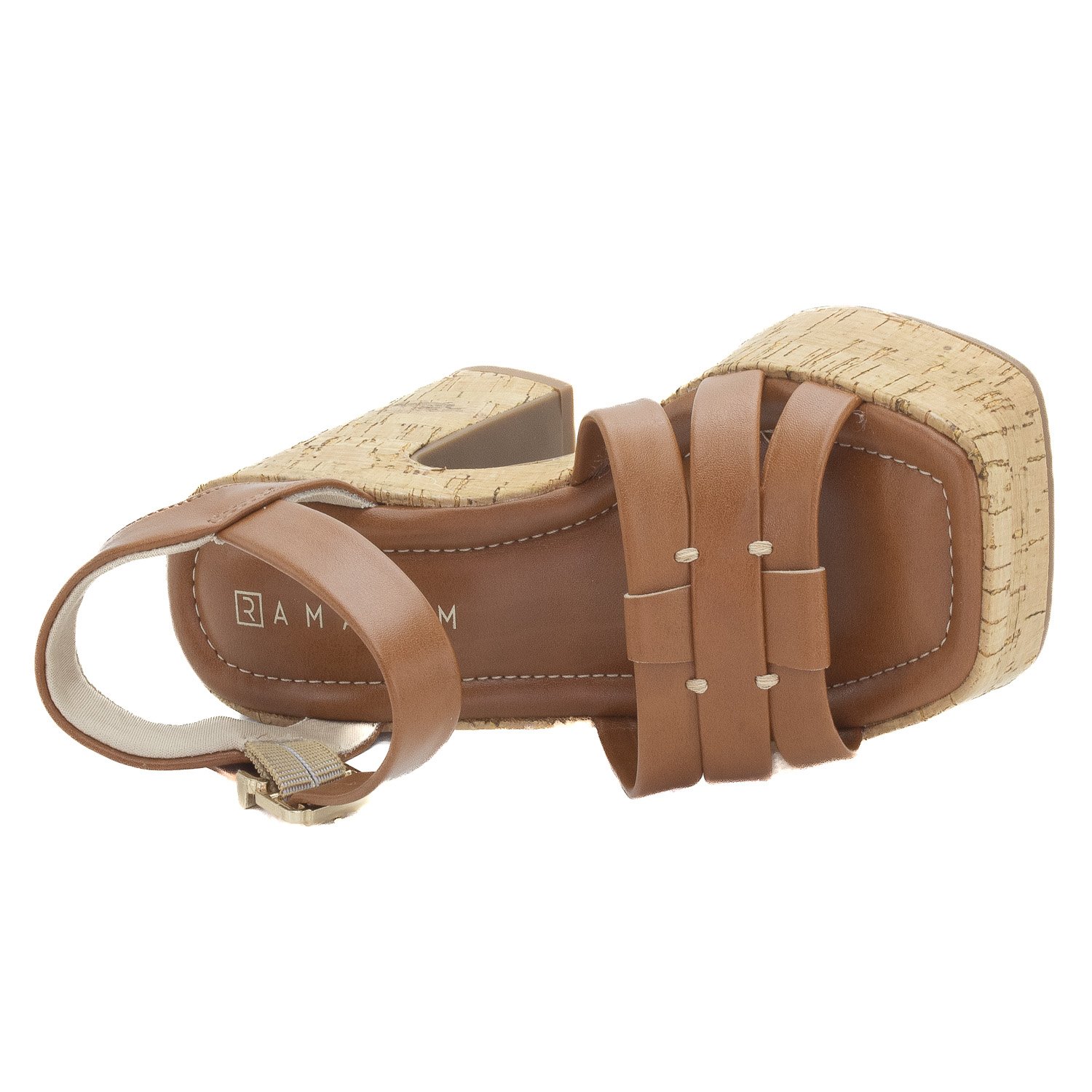 Sandália Feminina Ramarim 25-35204 - Marrom Marrom 5