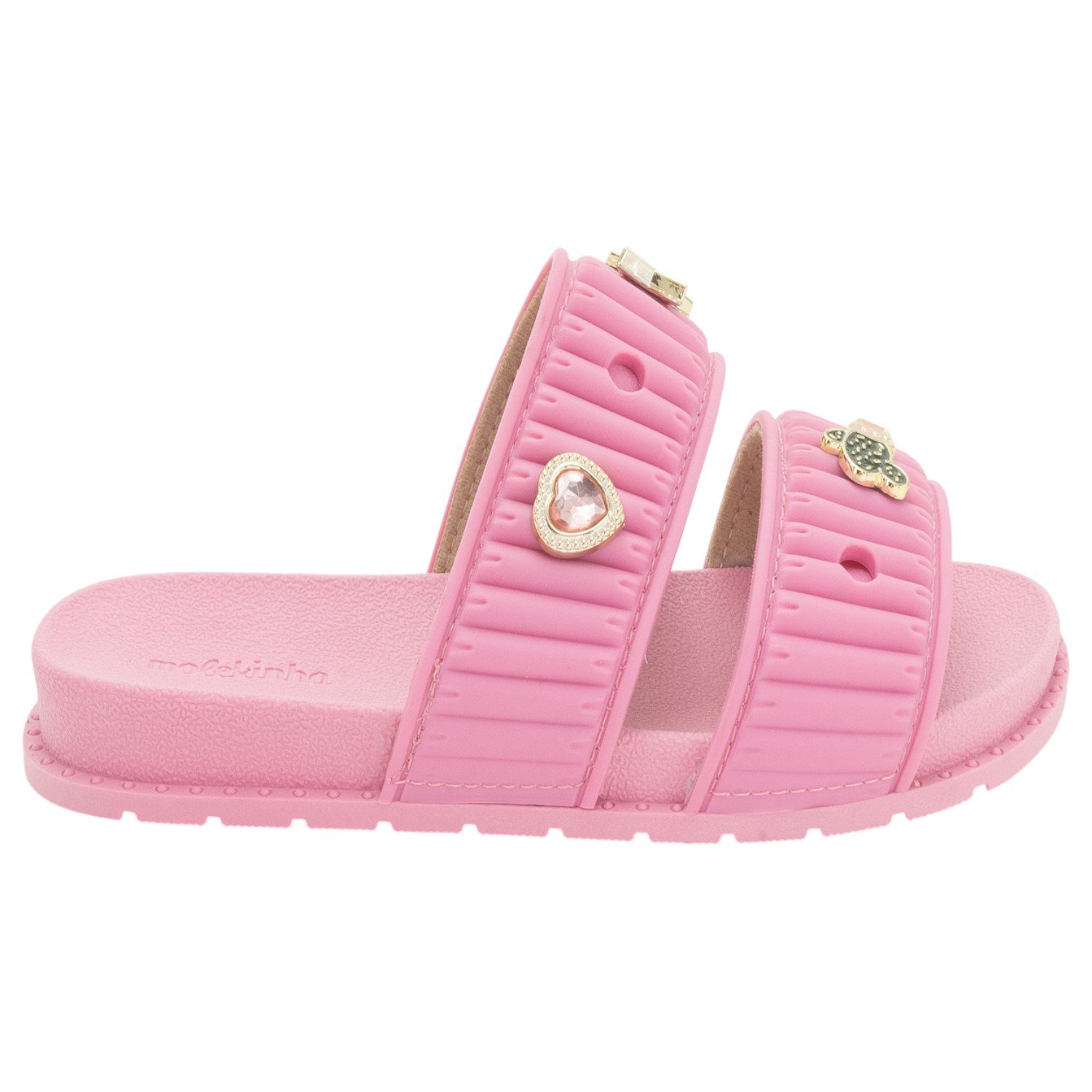Chinelo Infantil Menina Molekinha 2341.138 - Rosa