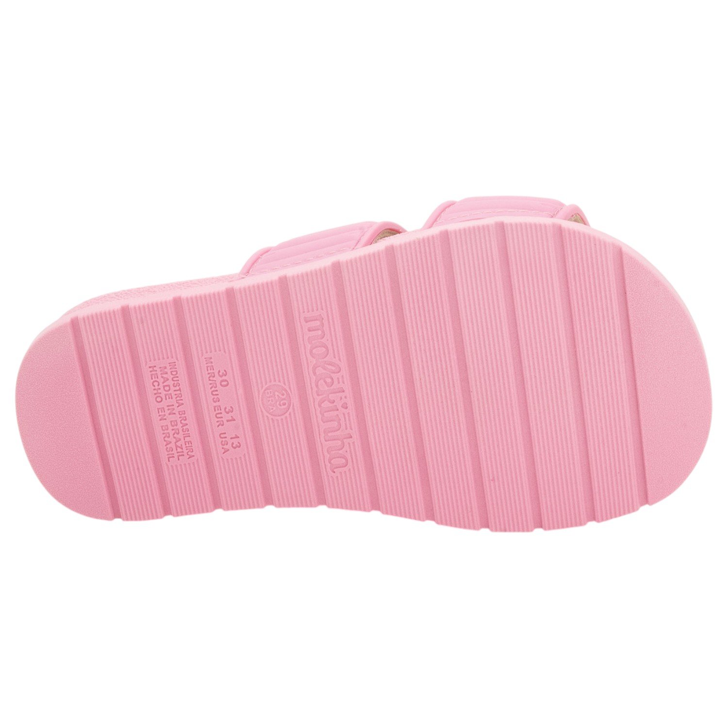 Chinelo Infantil Menina Molekinha 2341.138 - Rosa Rosa 4