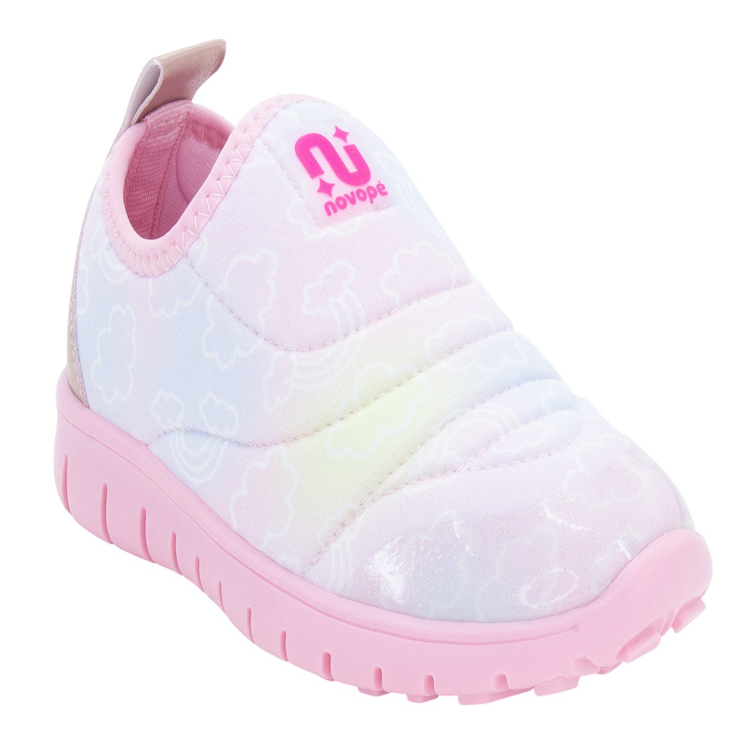 Tênis Infantil Menina Novopé 10001283 - Rosa Rosa 2
