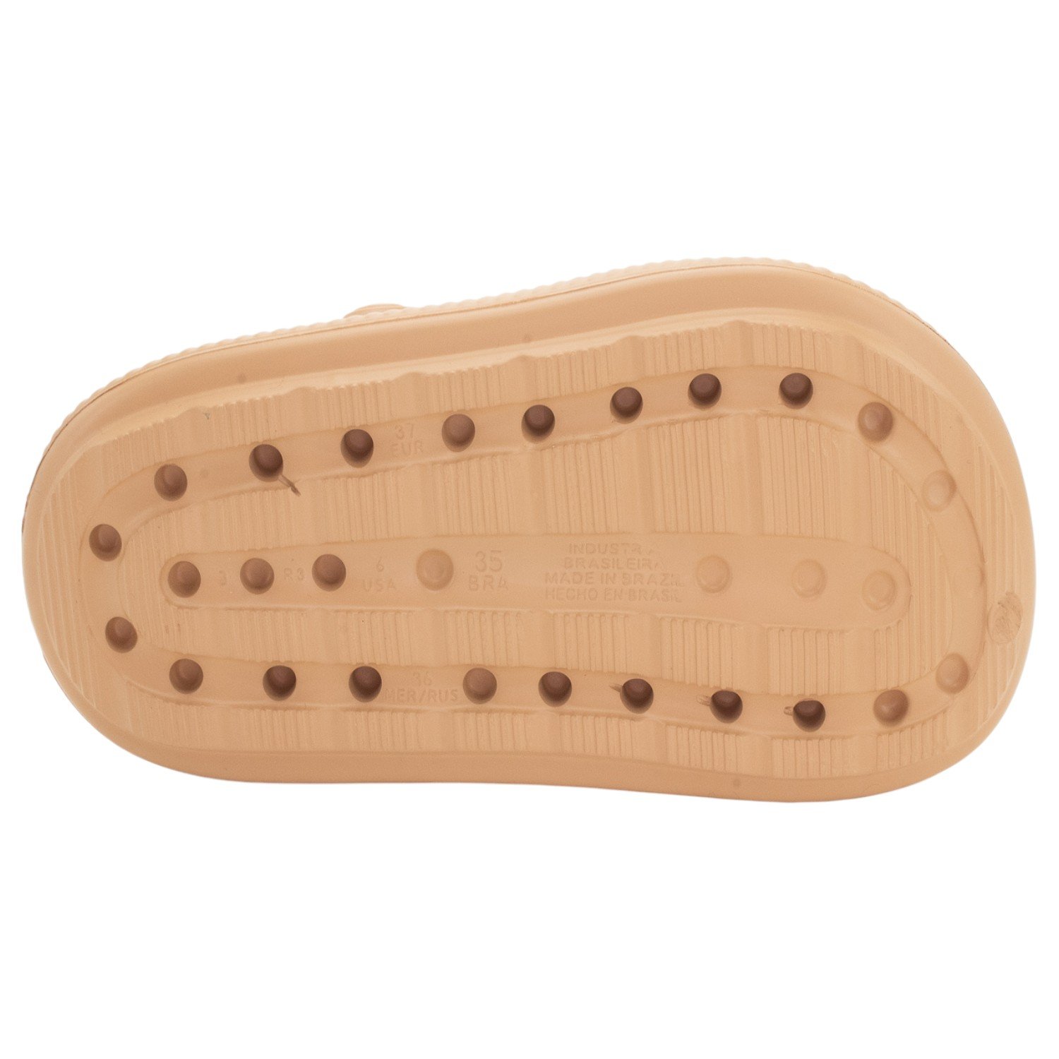 Babuche Feminino Moleca 5832.100 - Nude Bege 4