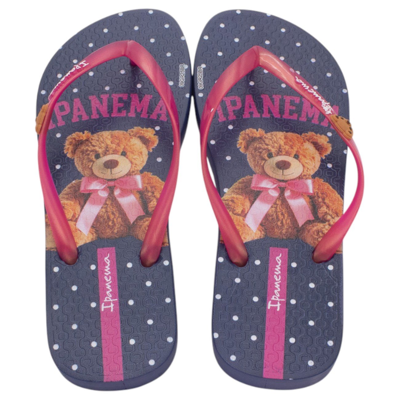 Chinelo Infantil Menina Ipanema Hype - Azul Rosa 3