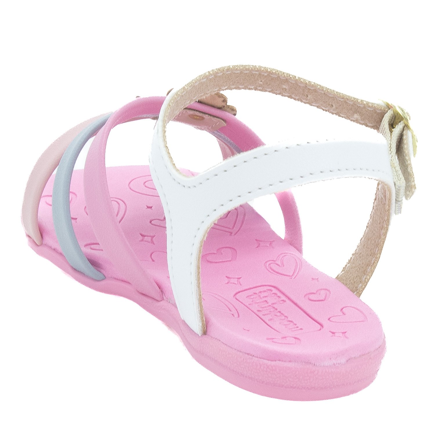 Sandália Infantil Menina Molekinha 2743.102 - Rosa Rosa 3