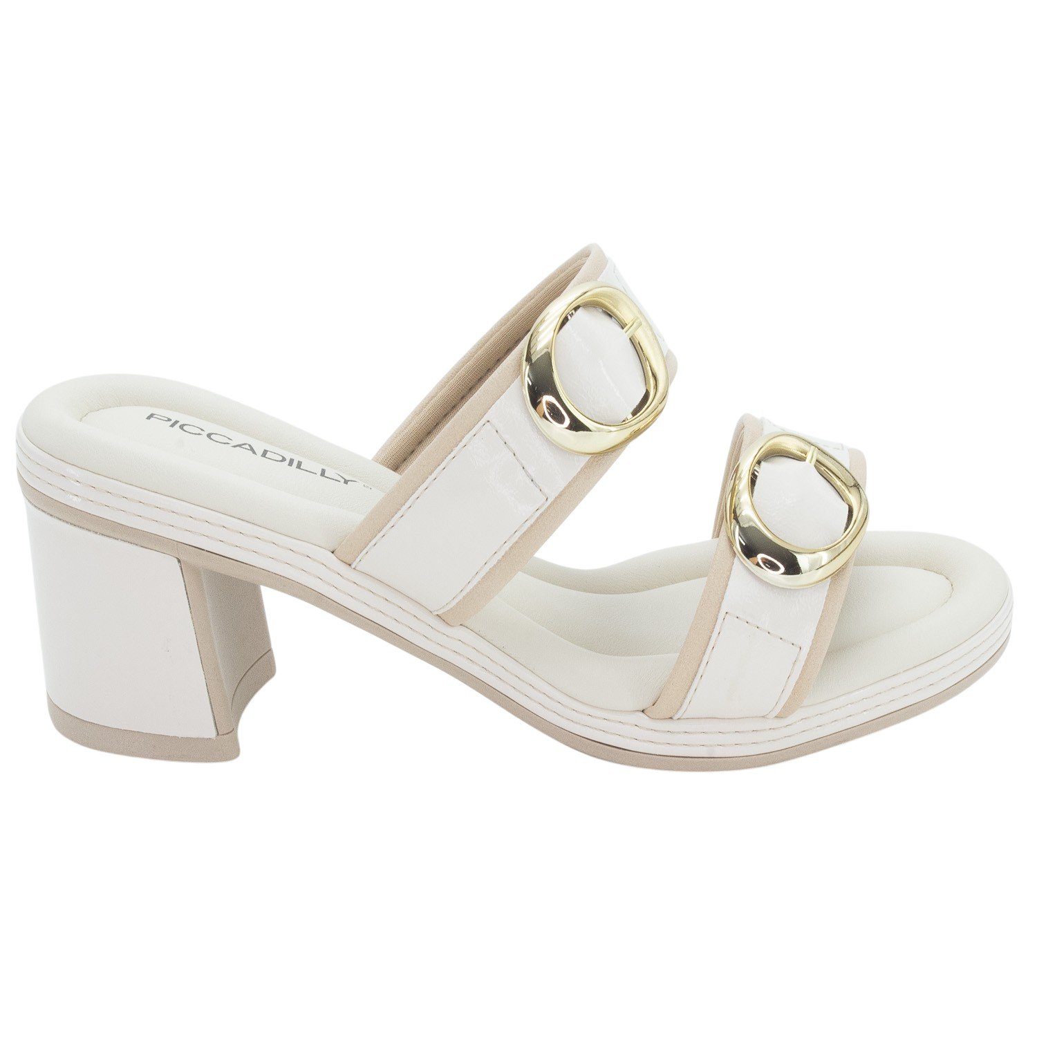 Tamanco Feminino Piccadilly 566076-3 - Off White