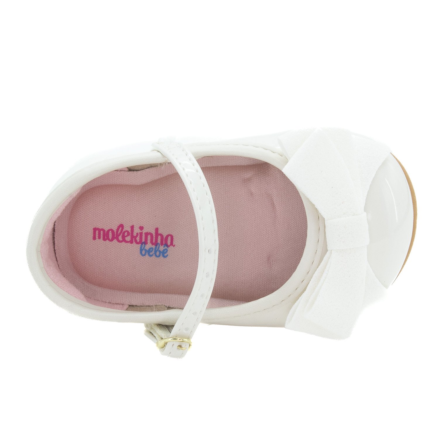 Sapatilha Infantil Menina Molekinha 2106.1043 - Branco Branco 5