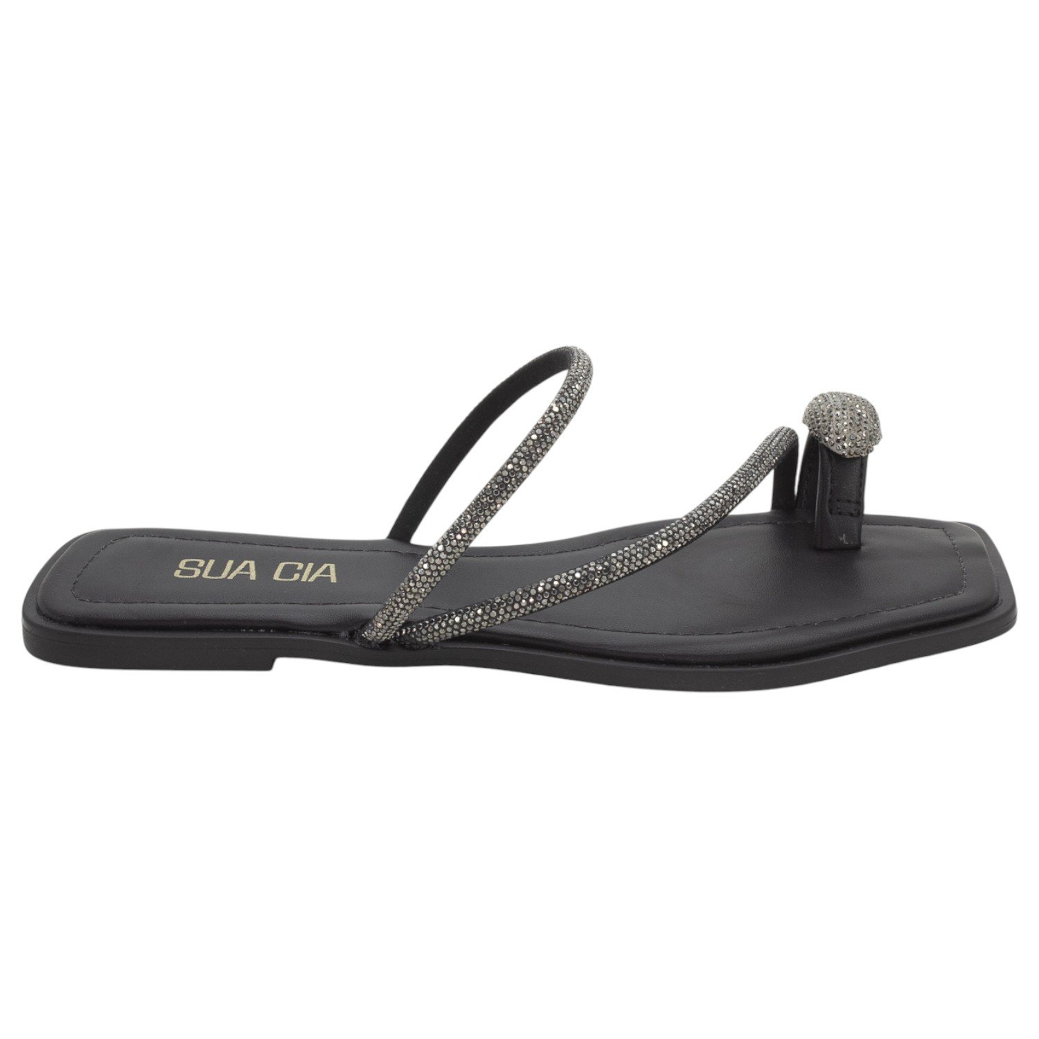 Rasteira Feminina Sua Cia 8408-16229 - Preto