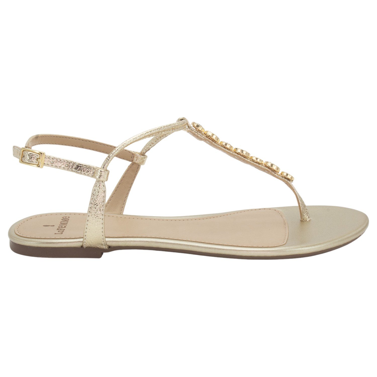 Sandália Feminina La Femme 13.1232 - Dourado