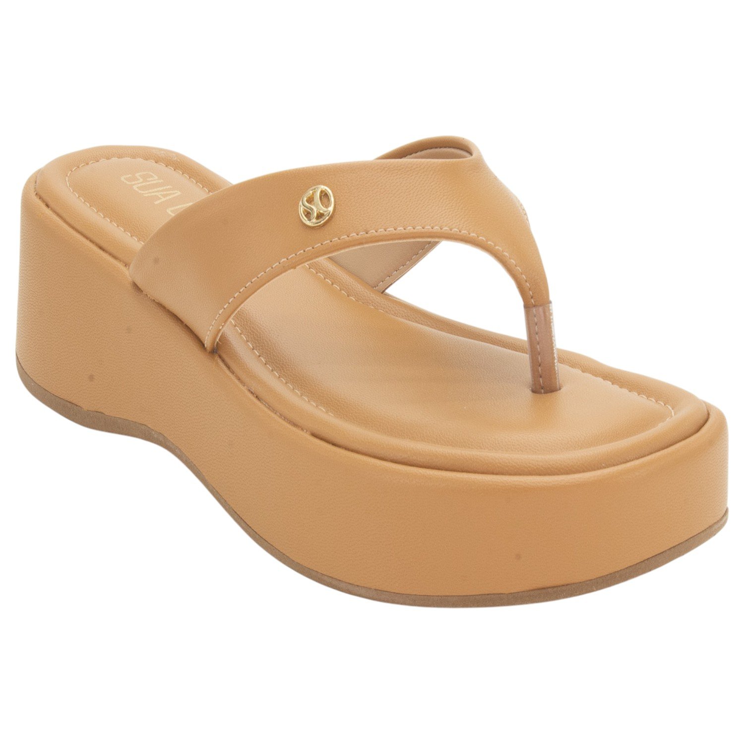 Tamanco Feminino Sua Cia 8409.16284 - Marrom Marrom 2