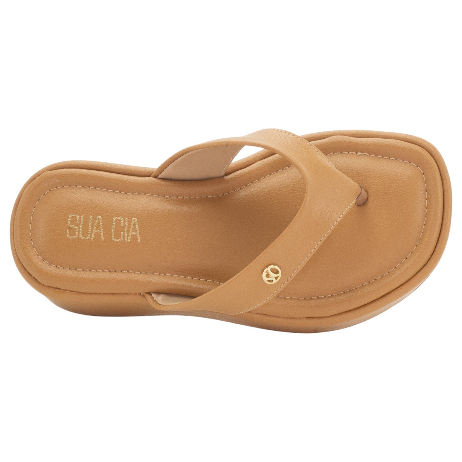 Tamanco Feminino Sua Cia 8409.16284 - Marrom Marrom 5