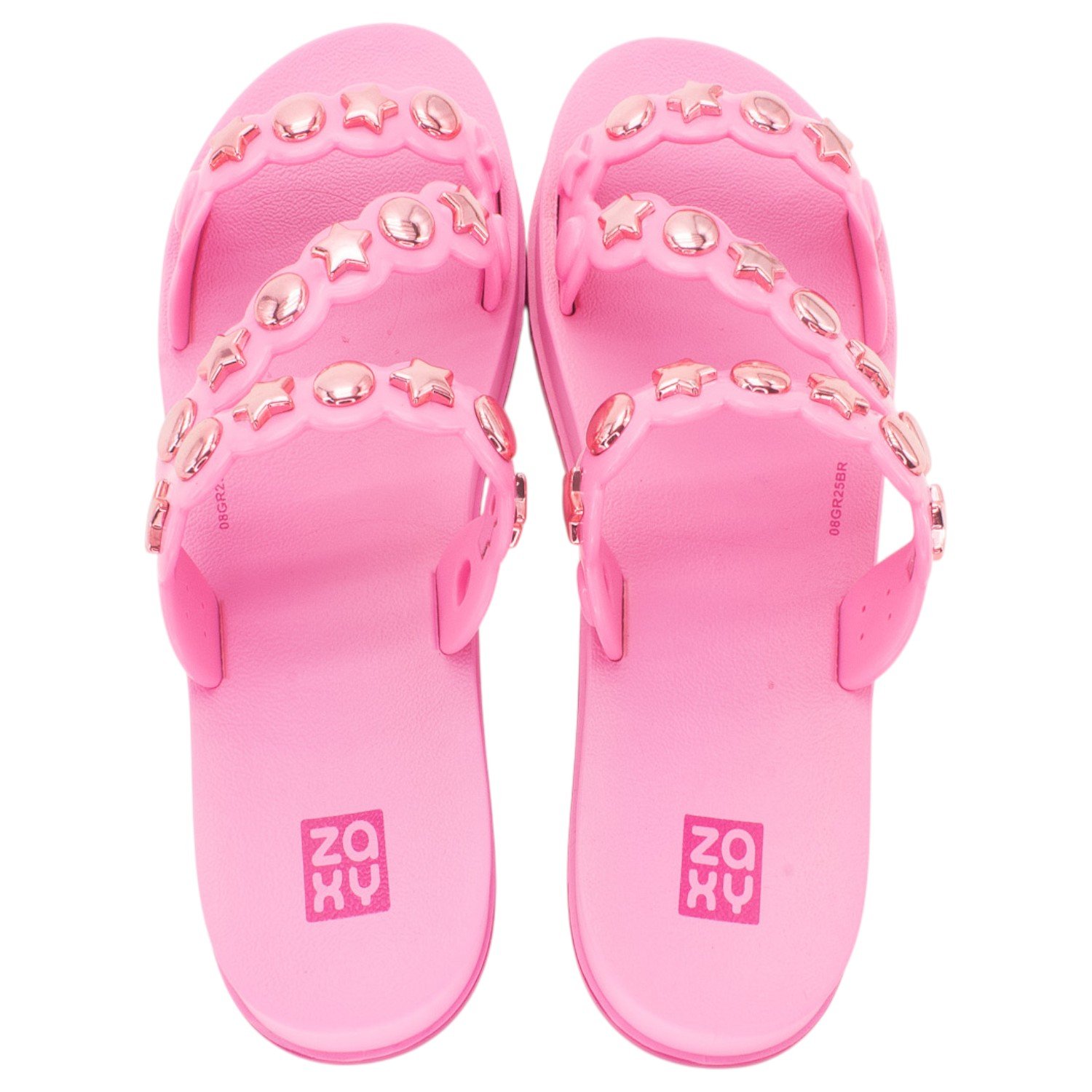 Chinelo Infantil Menina Zaxy Spot - Rosa Rosa 3