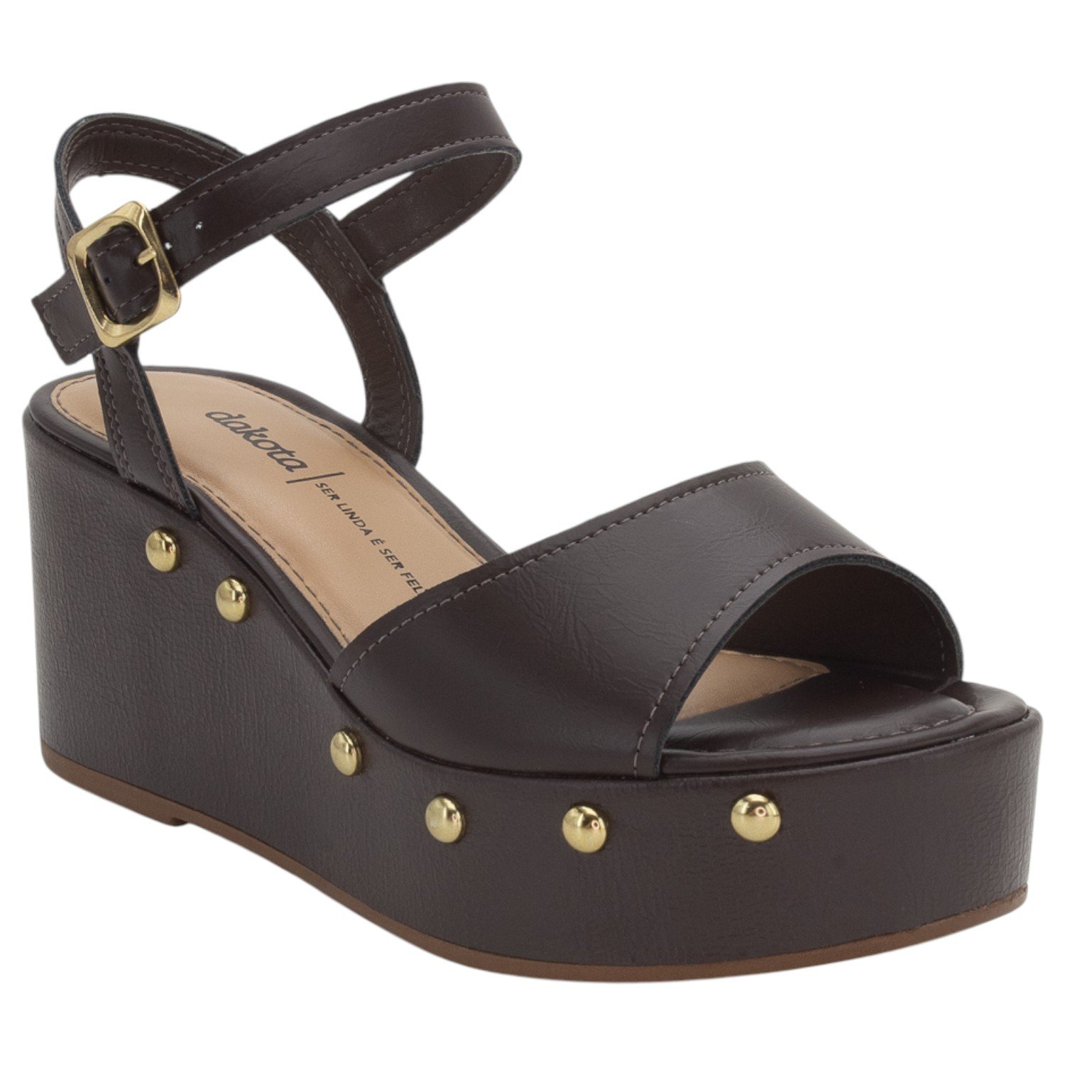 Sandália Feminina Dakota Y9542 - Marrom Marrom 2