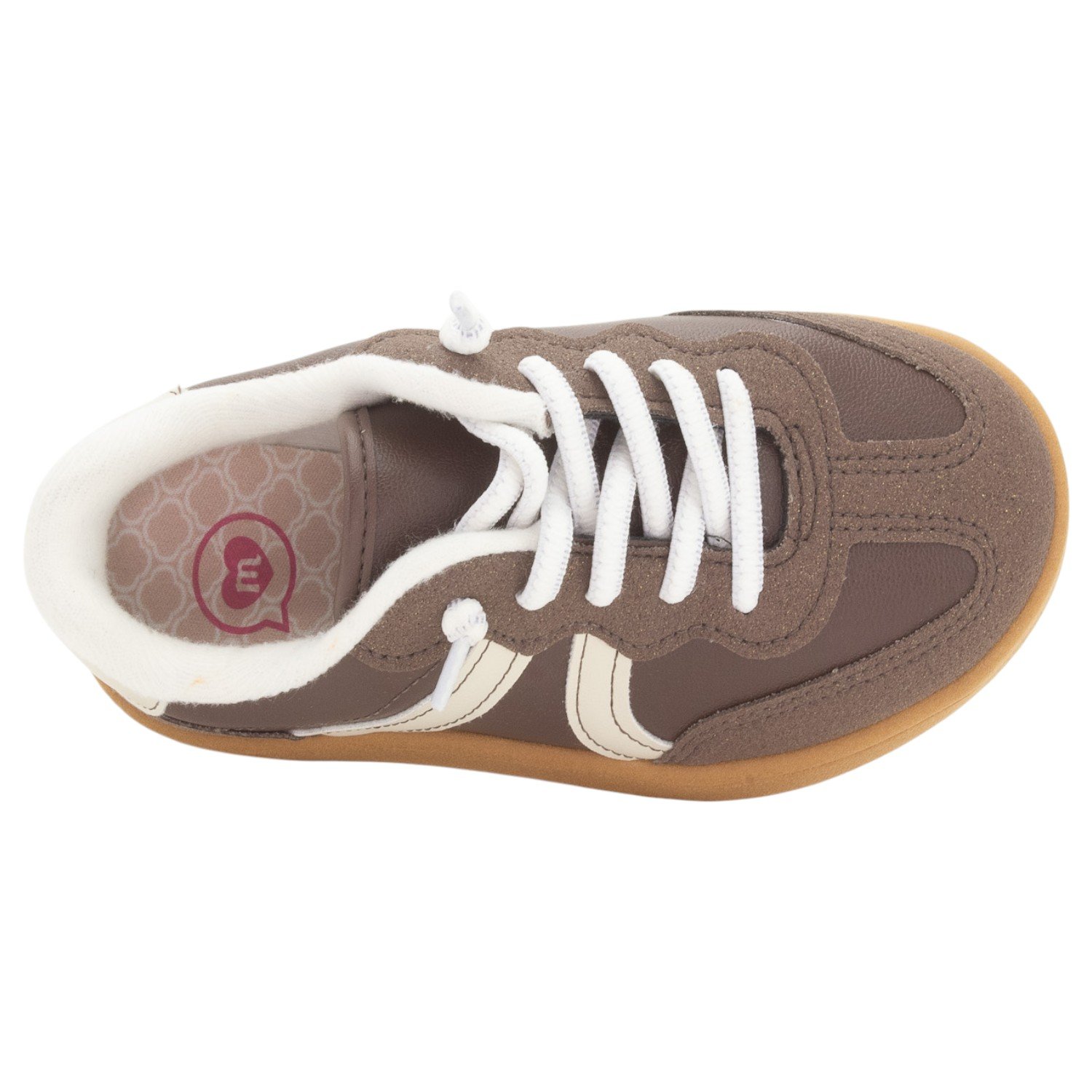 Tênis Infantil Menina Molekinha 2574.116 - Marrom Marrom 5