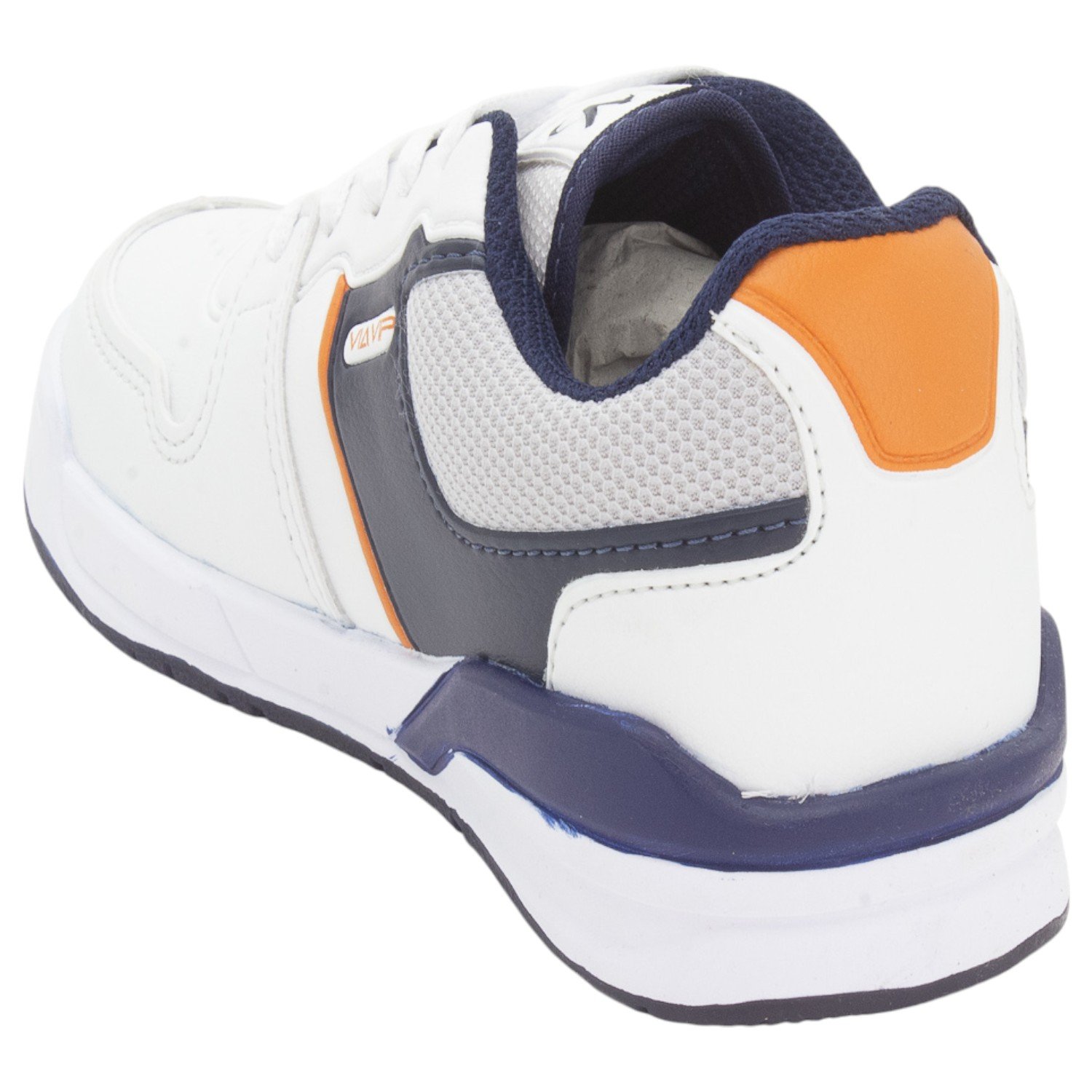 Tênis Infantil Menino Via Vip VV4023 - Branco Branco 3