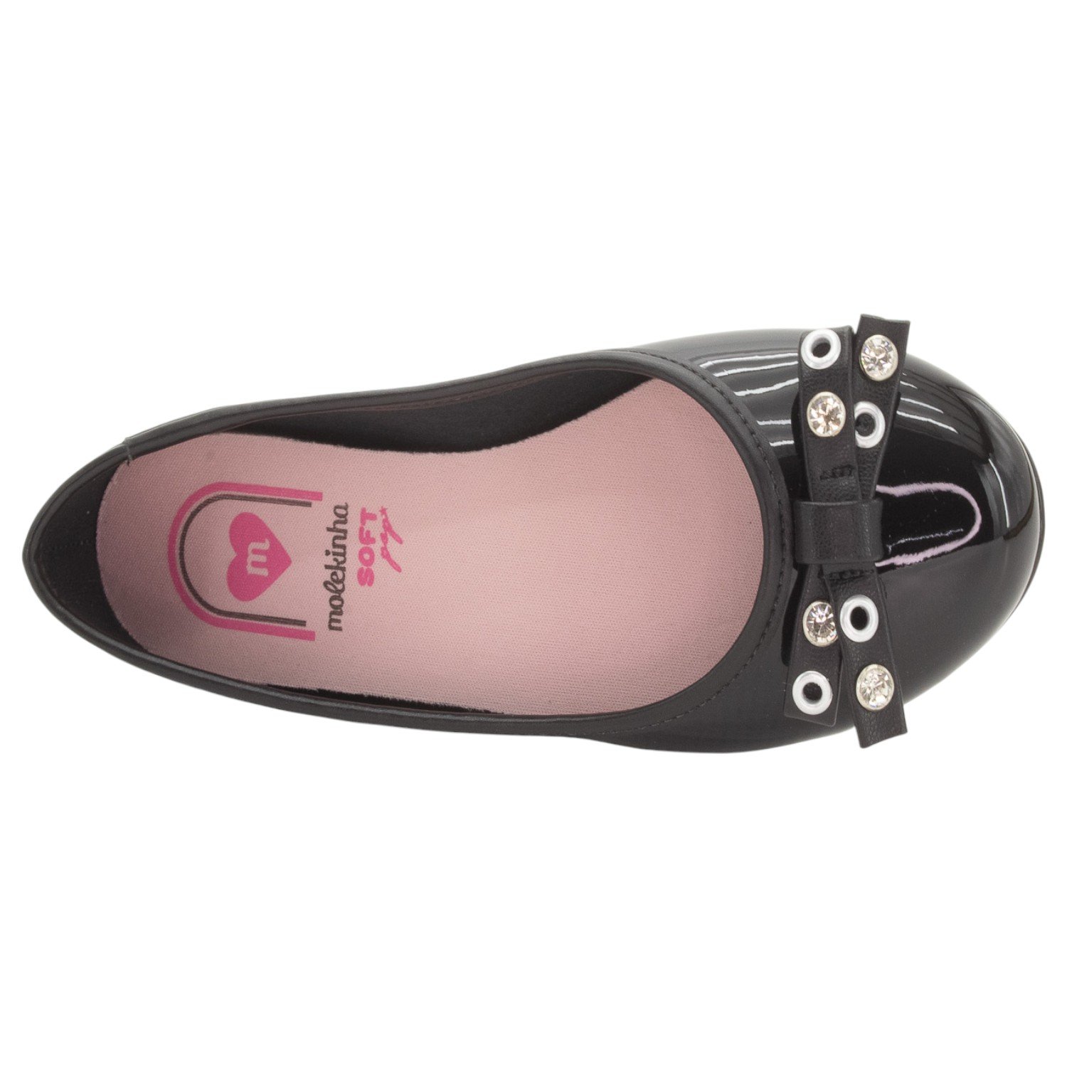 Sapatilha Infantil Menina Molekinha 2502.1013 - Preto Preto 5