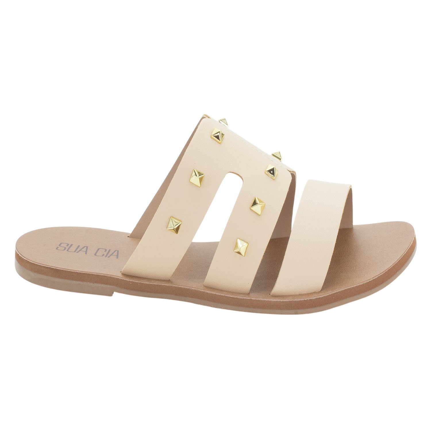 Rasteira Feminina Sua Cia 8395.16143 - Areia