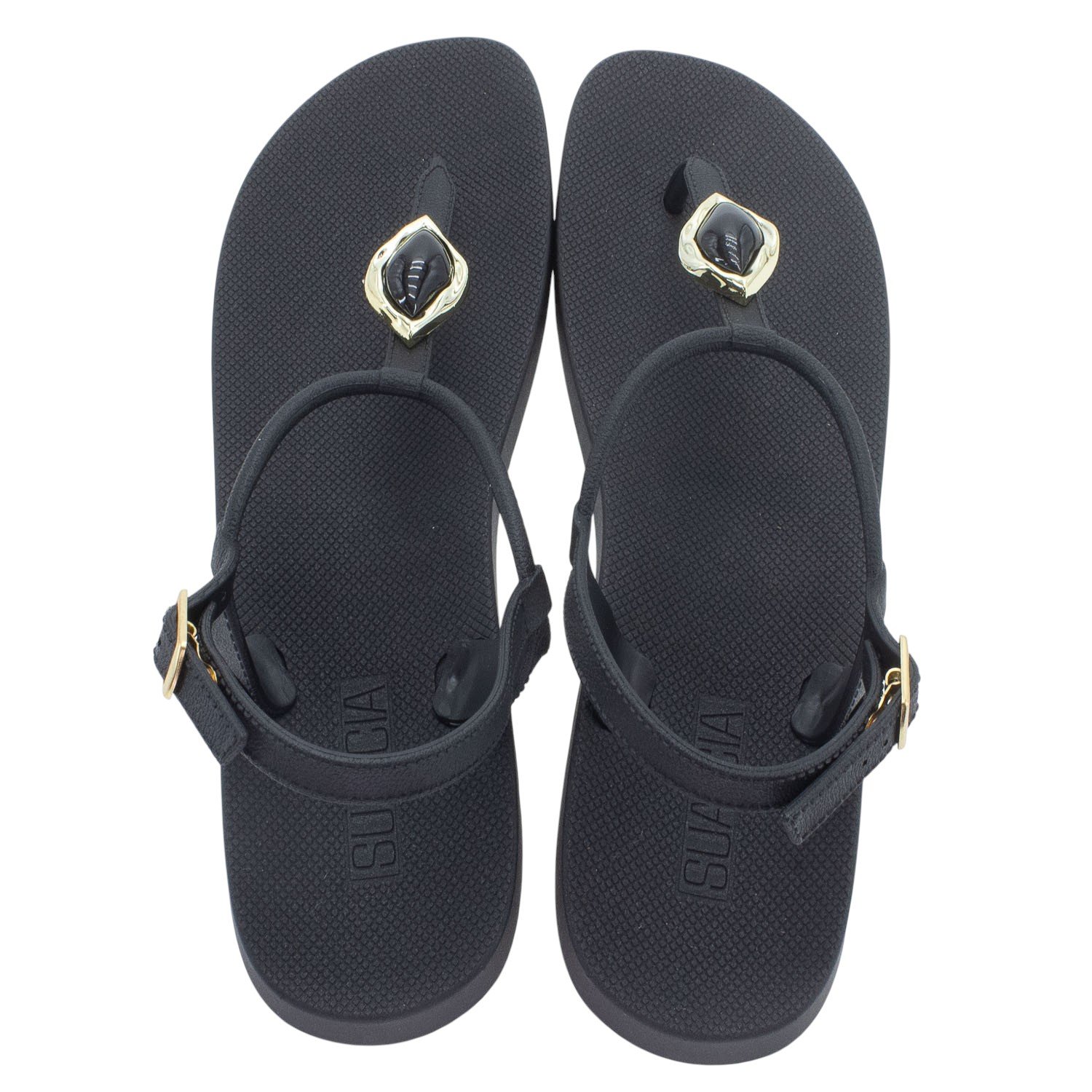 Sandália Feminina Sua Cia 8515.17030 - Preto Preto 3