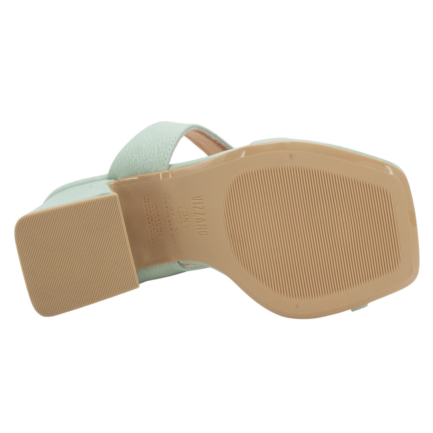Tamanco Feminino Vizzano 6558.103 - Verde Verde 4