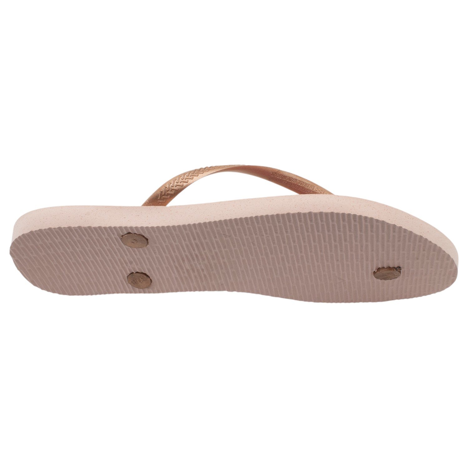 Chinelo Feminino Havaianas Slim Organic - Rosa Dourado 4