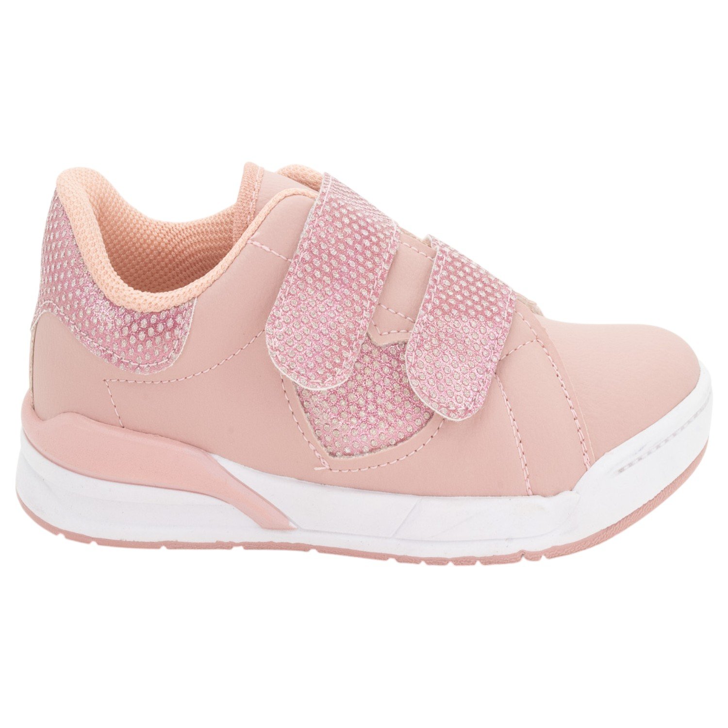 Tênis Infantil Menina Via Vip VV4010 - Rose