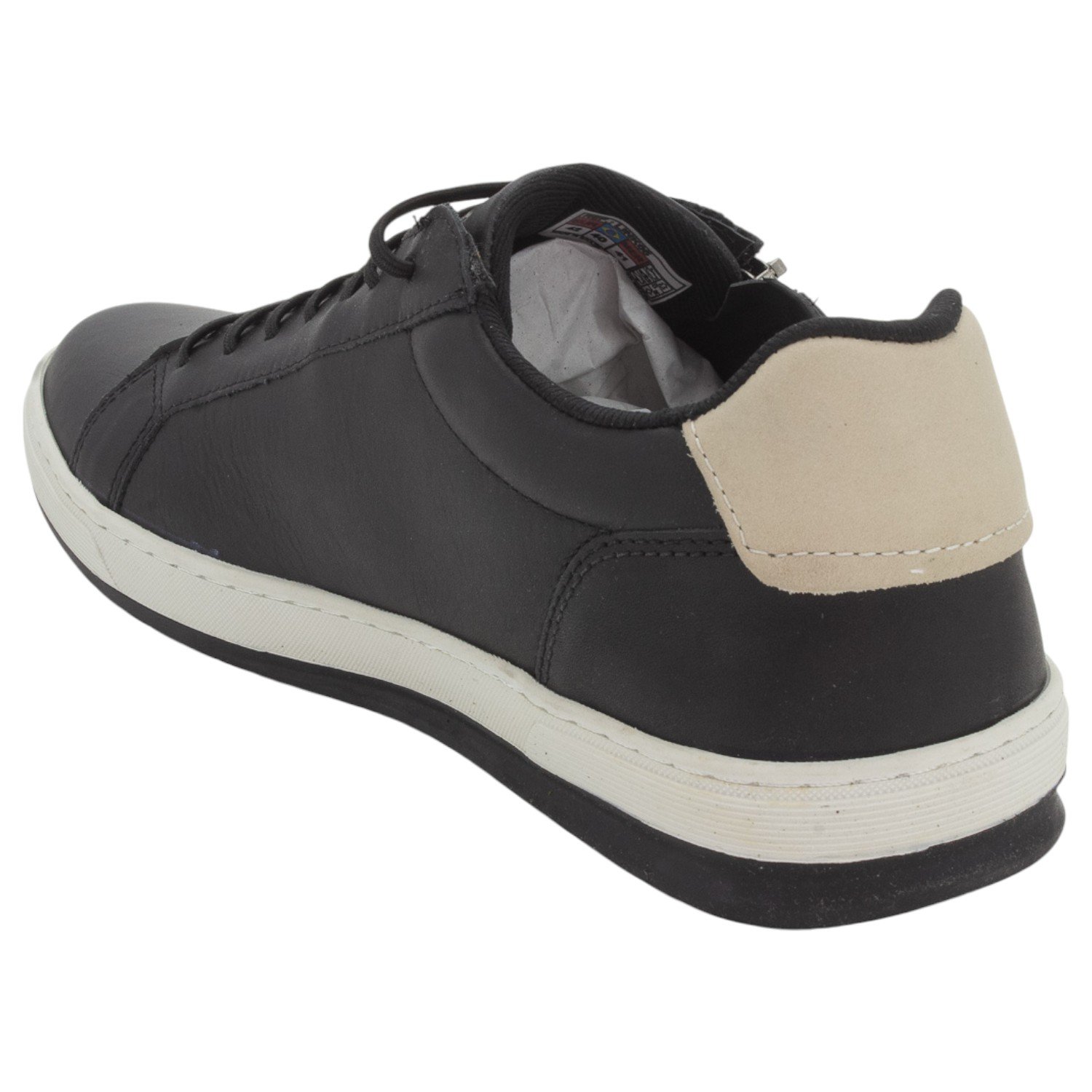 Sapatênis Masculino Freeway Link05 3586 - Preto Preto 3