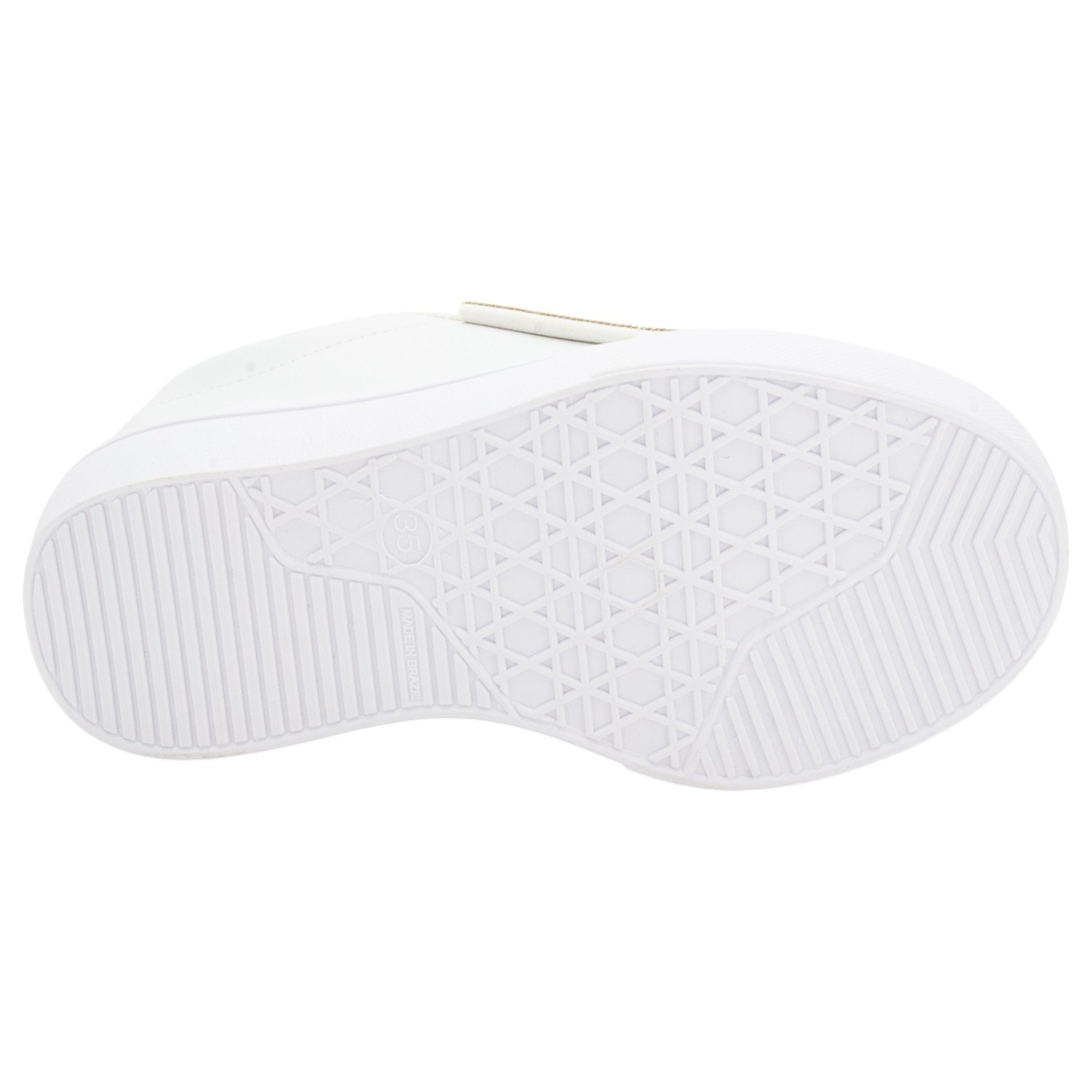 Tênis Feminino Moda Leve 1000 - Branco Branco 4