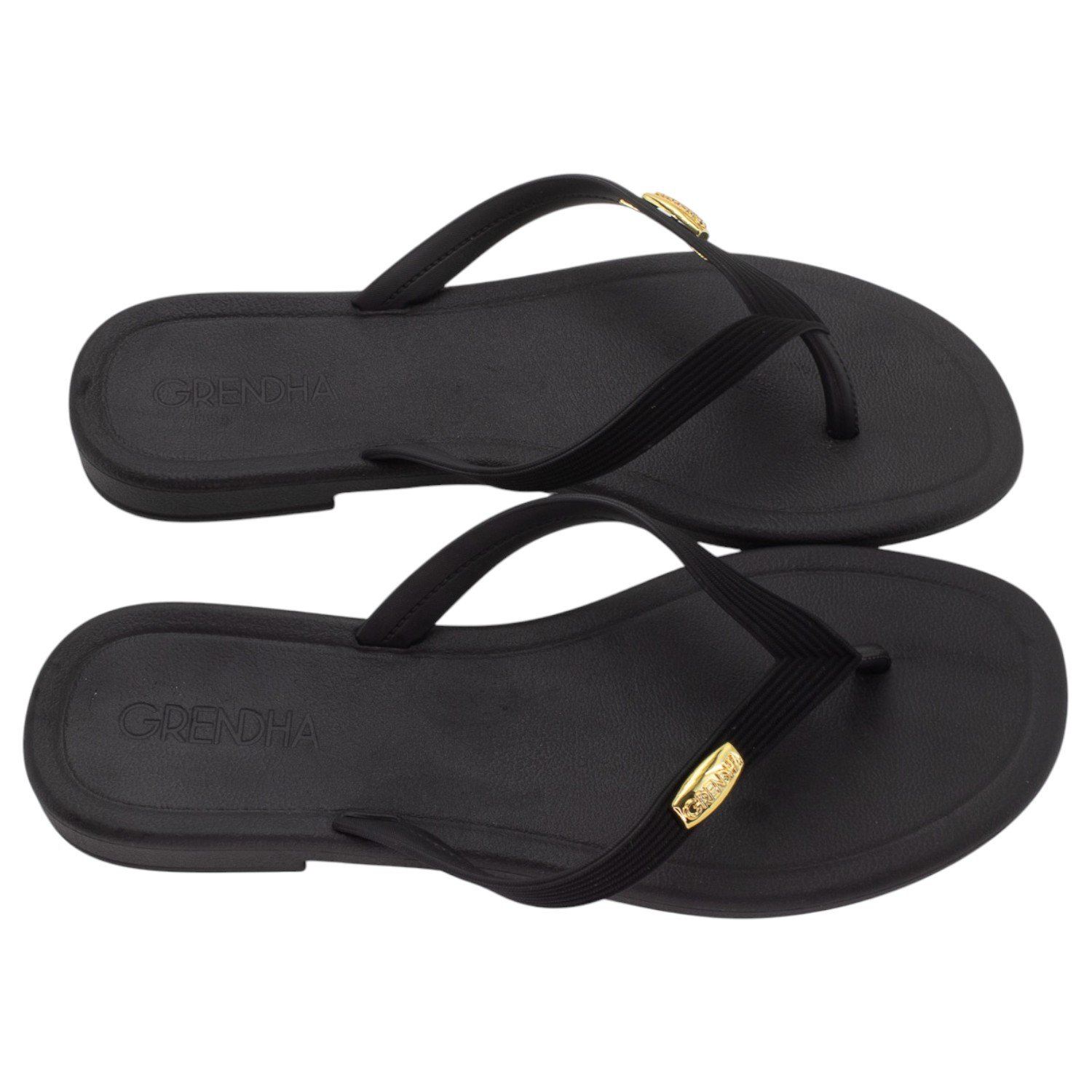 Rasteira Feminina Grendha Todo Dia Sutileza - Preto Preto 2