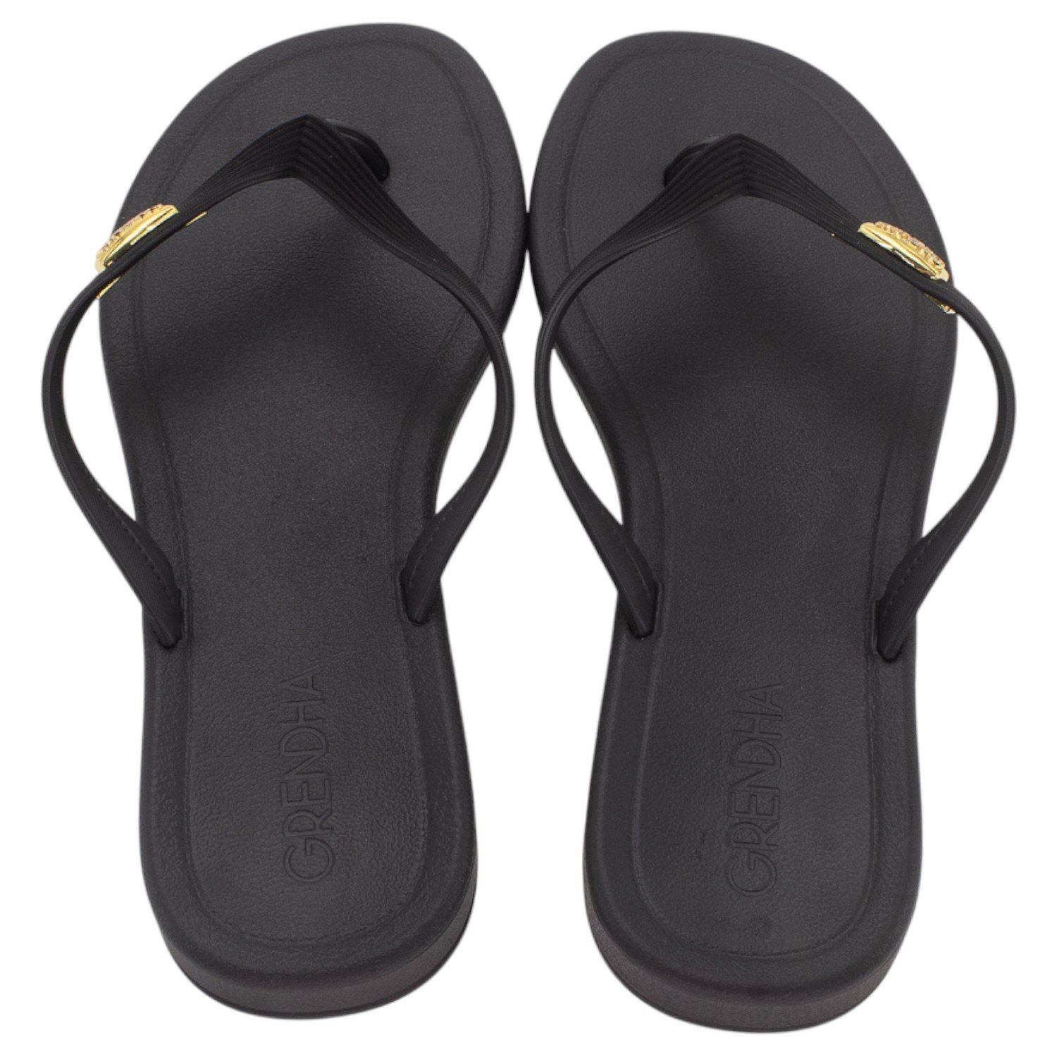 Rasteira Feminina Grendha Todo Dia Sutileza - Preto Preto 3