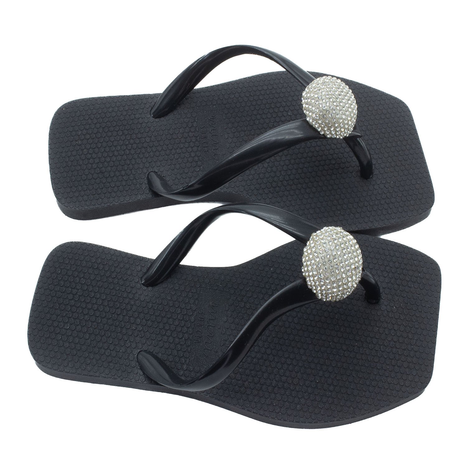 Chinelo Infantil Menina Mini Sua Cia 9900.59001 - Preto Preto 2