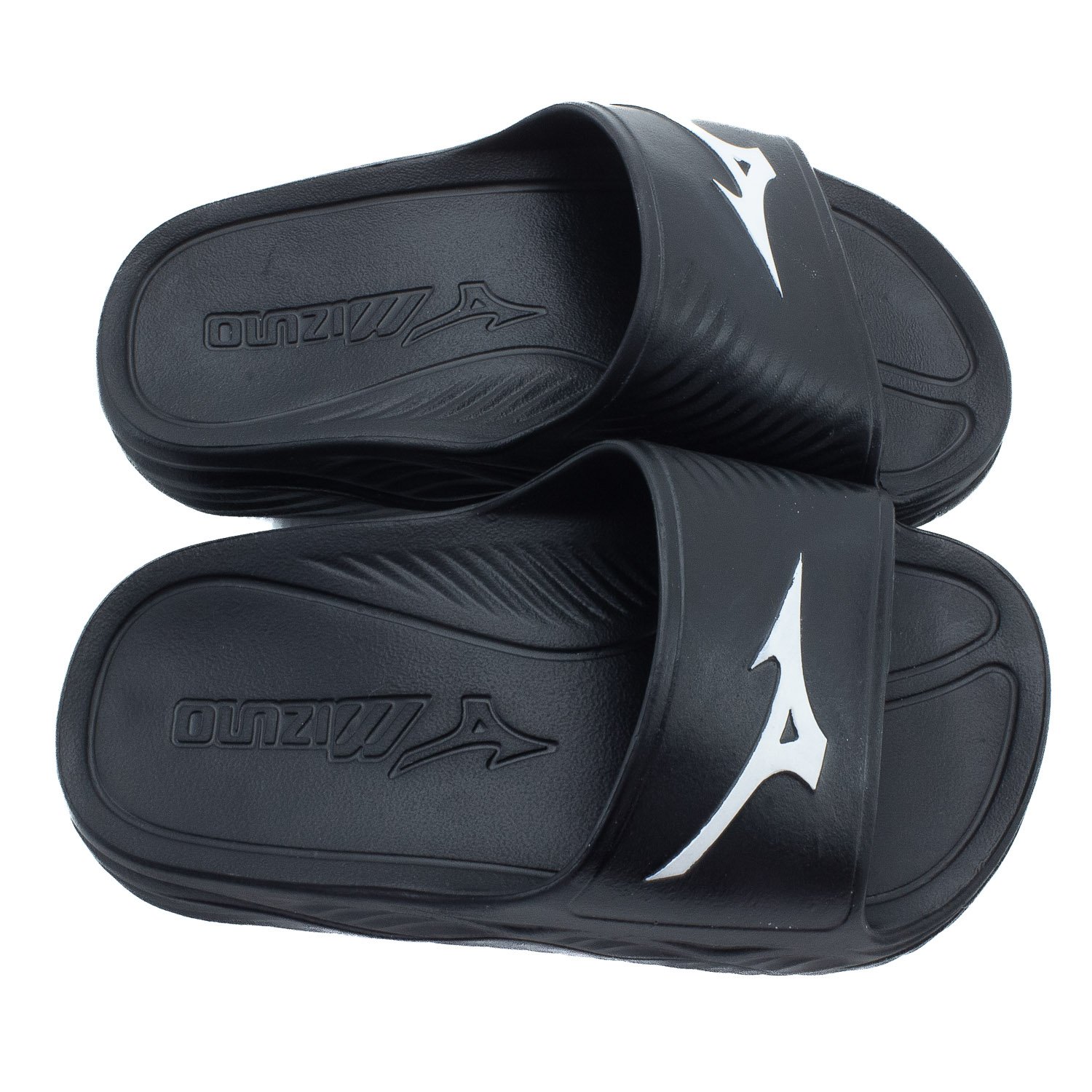 Chinelo Mizuno Mz Slide Enerzy - Preto Preto 2