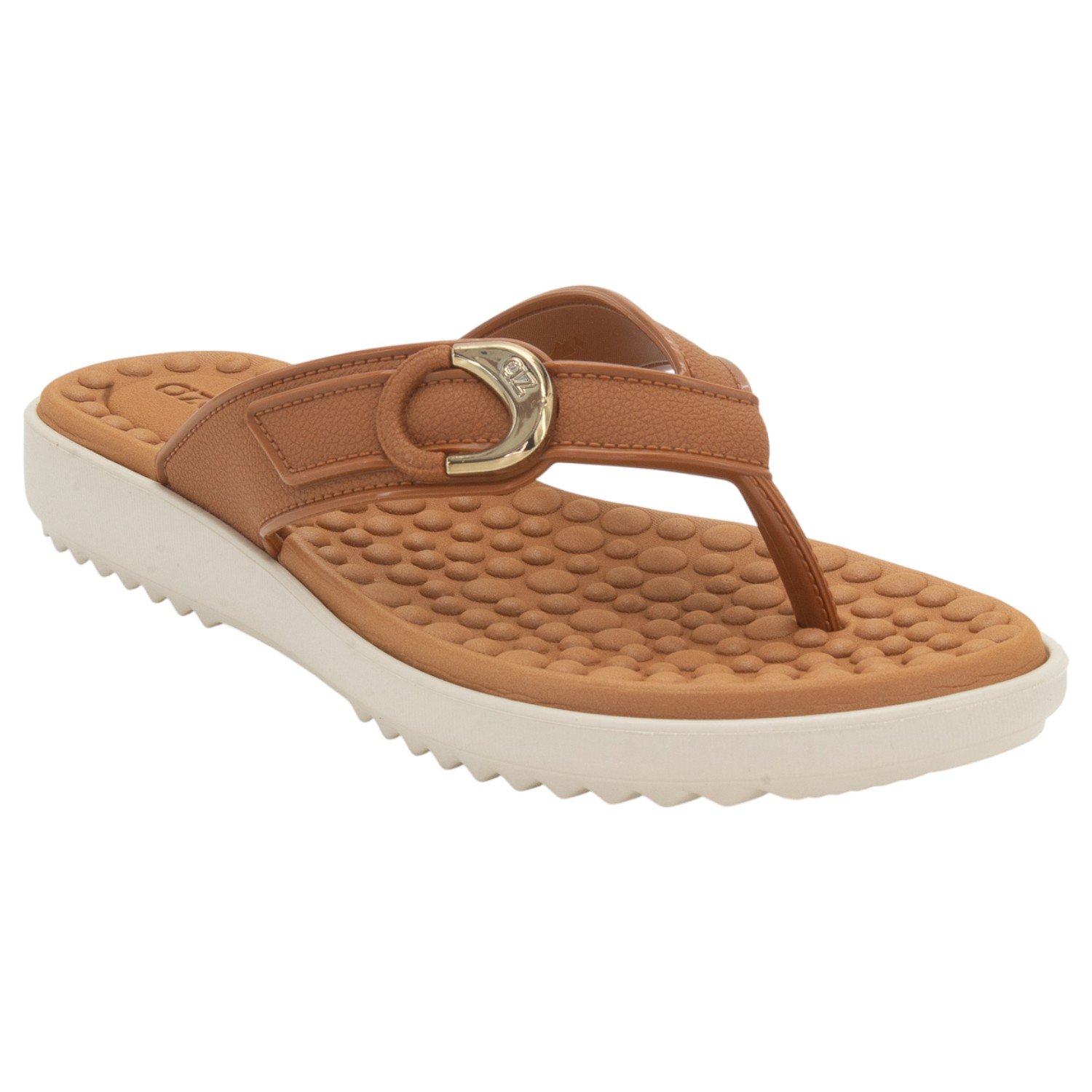 Tamanco Feminino Azaleia Leia - Marrom Marrom 2