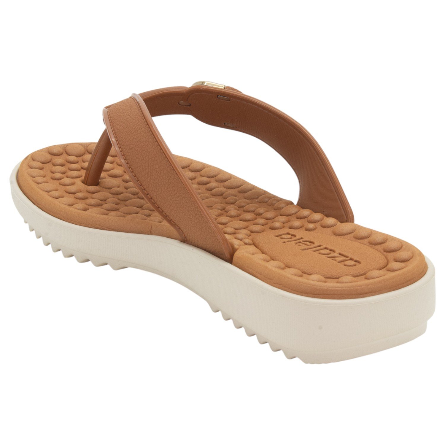 Tamanco Feminino Azaleia Leia - Marrom Marrom 3