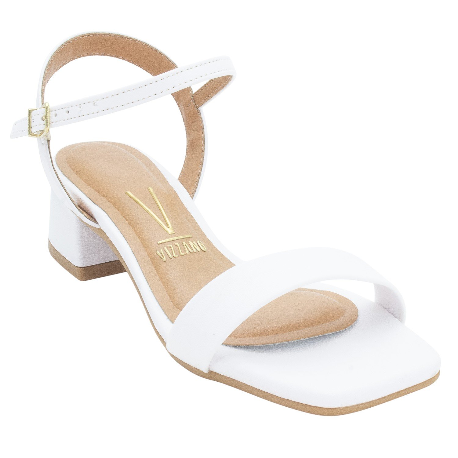 Sandália Feminina Vizzano 6454.111 - Branco Branco 2
